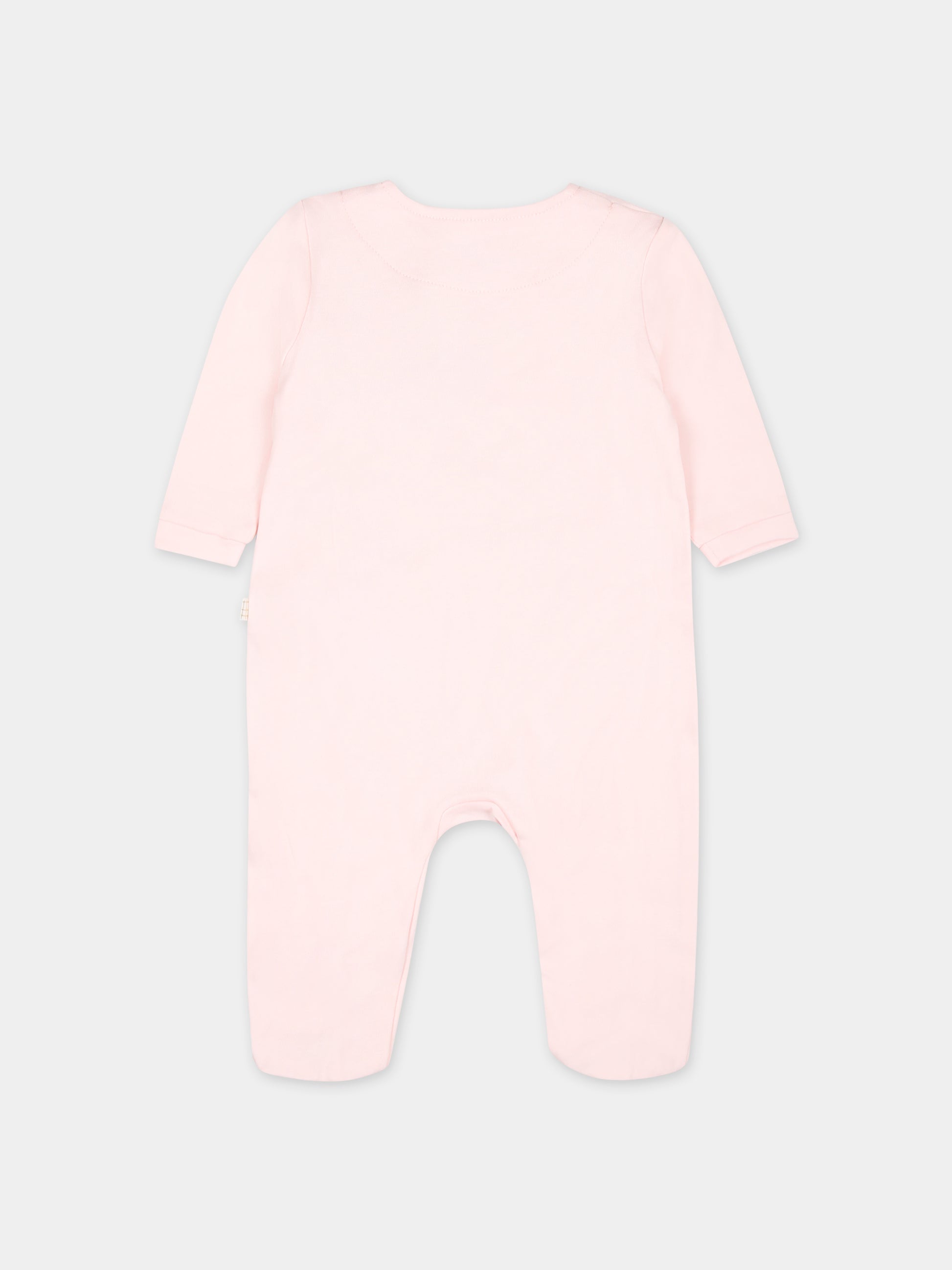 Set rosa per neonata con logo,Carrement Beau,Y30017 43B
