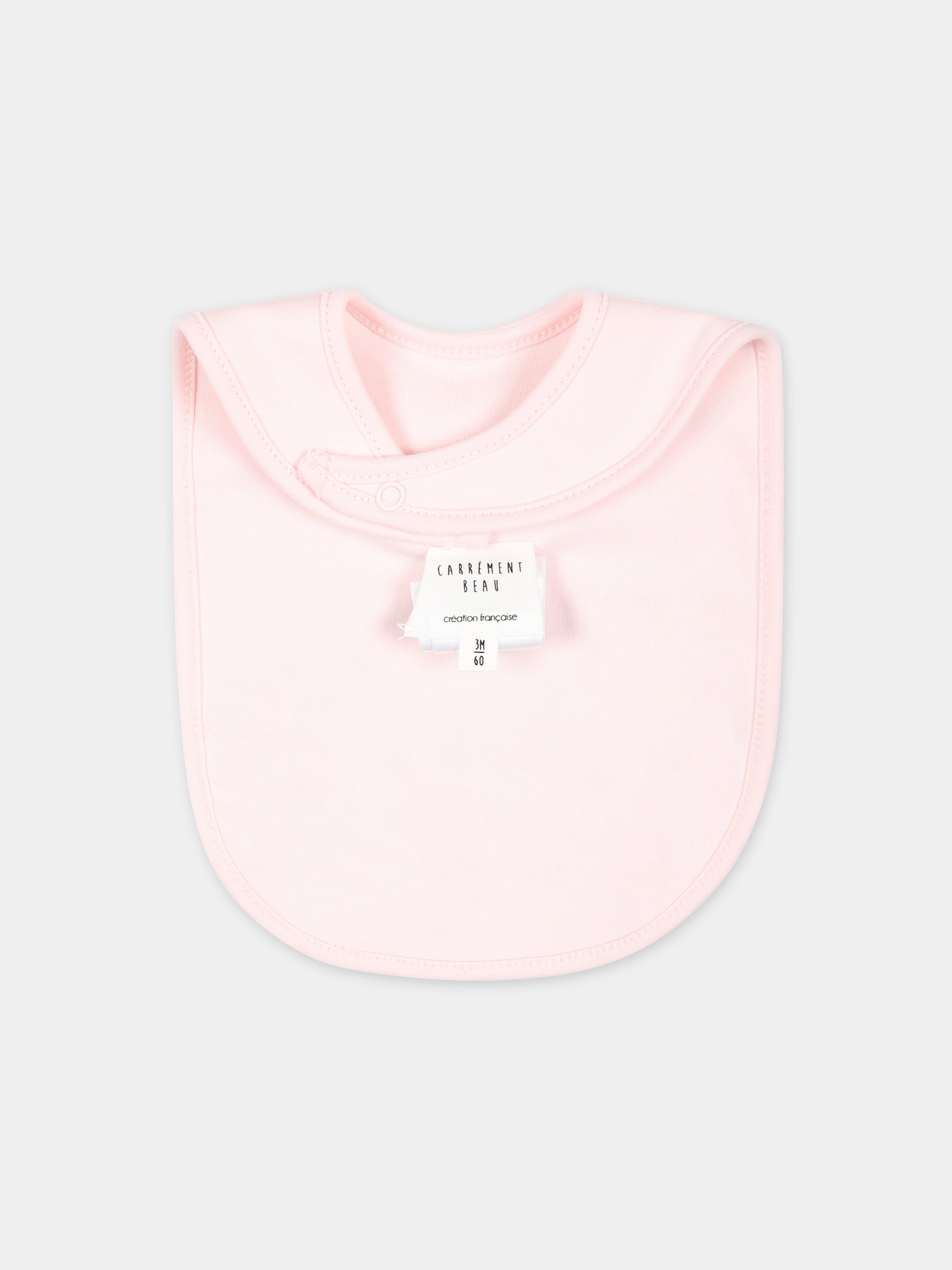 Set rosa per neonata con logo,Carrement Beau,Y30017 43B