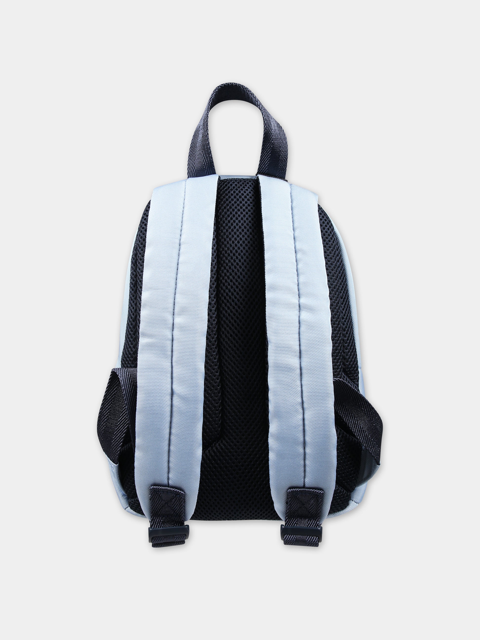 Zaino celeste per bambino con logo,Boss,J50981 783