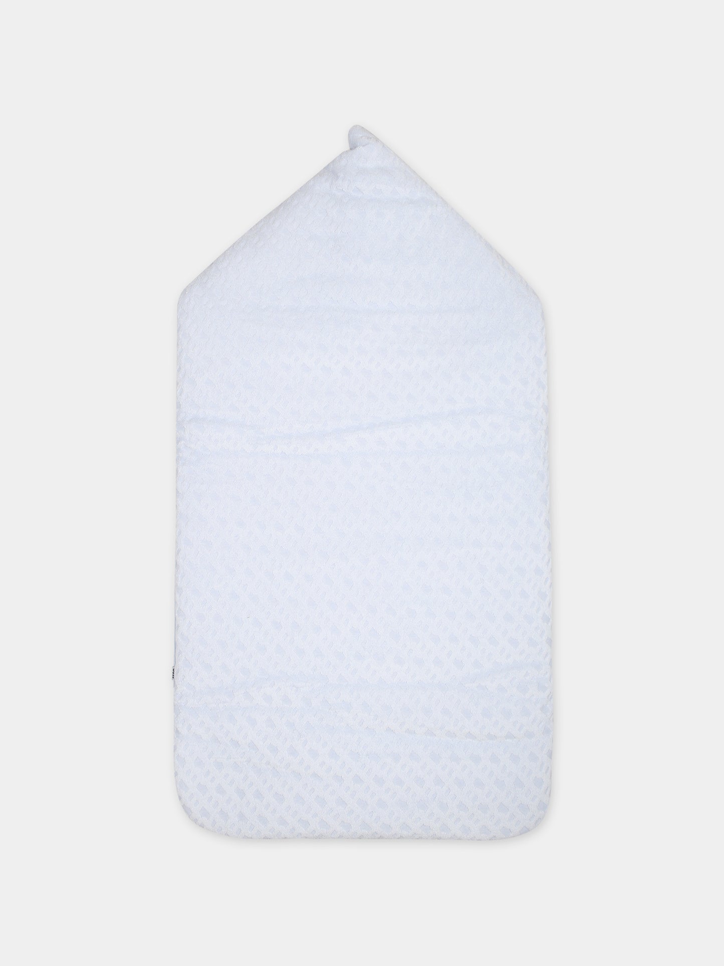 Sacco nanna celeste per neonato con logo,Boss,J50807 771