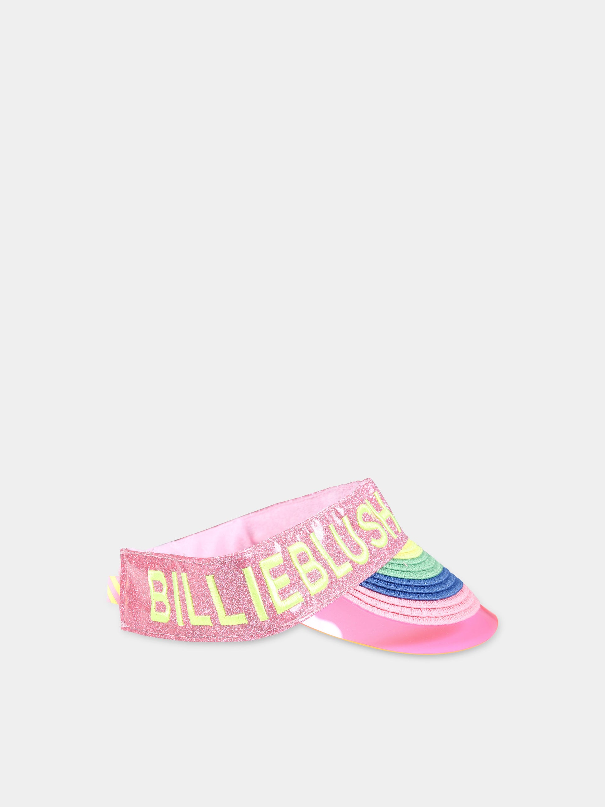 Cappello con visiera multicolor per bambina,Billieblush,U20342 462