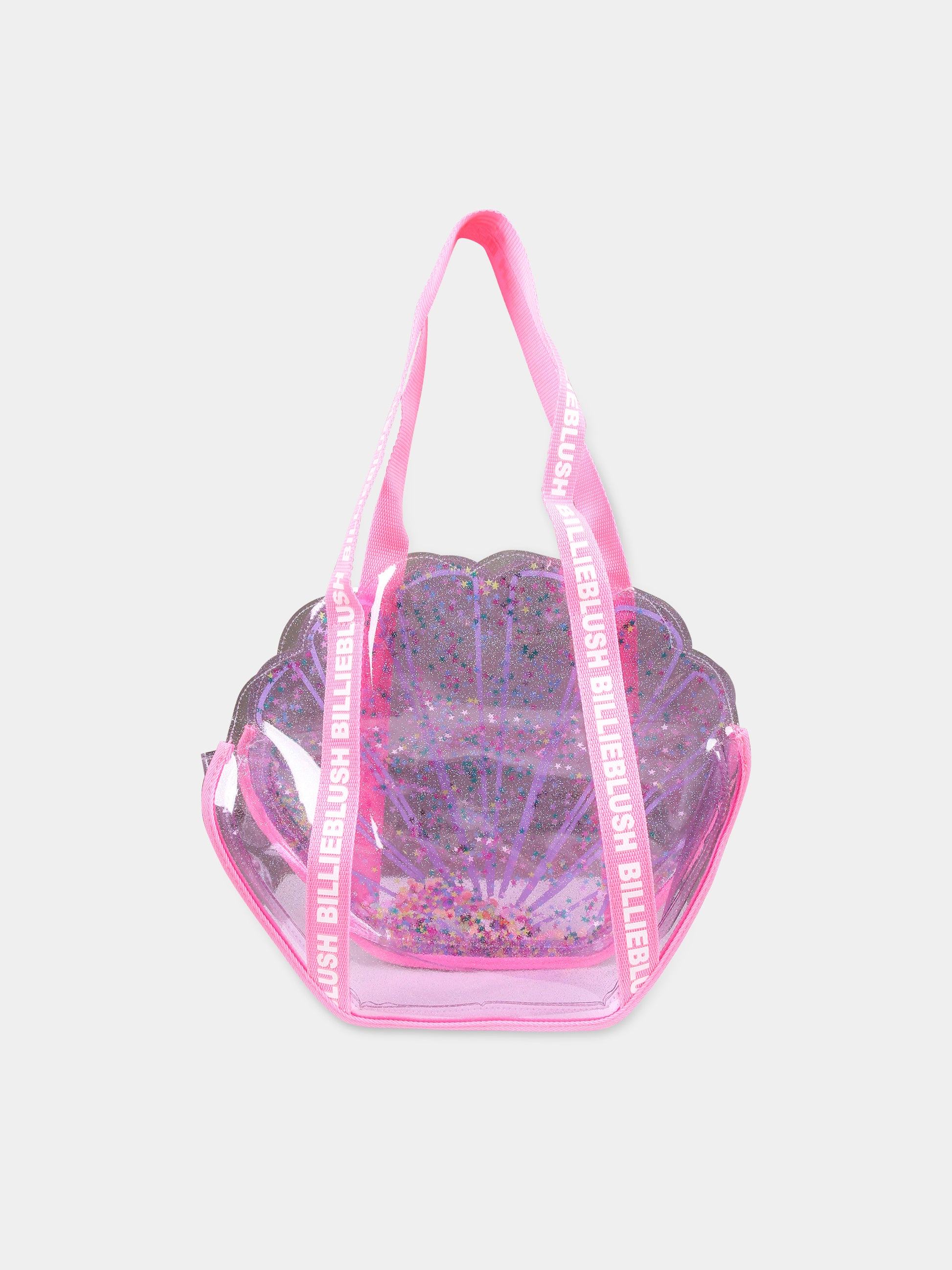 Borsa viola per bambina con stelle,Billieblush,U20314 929