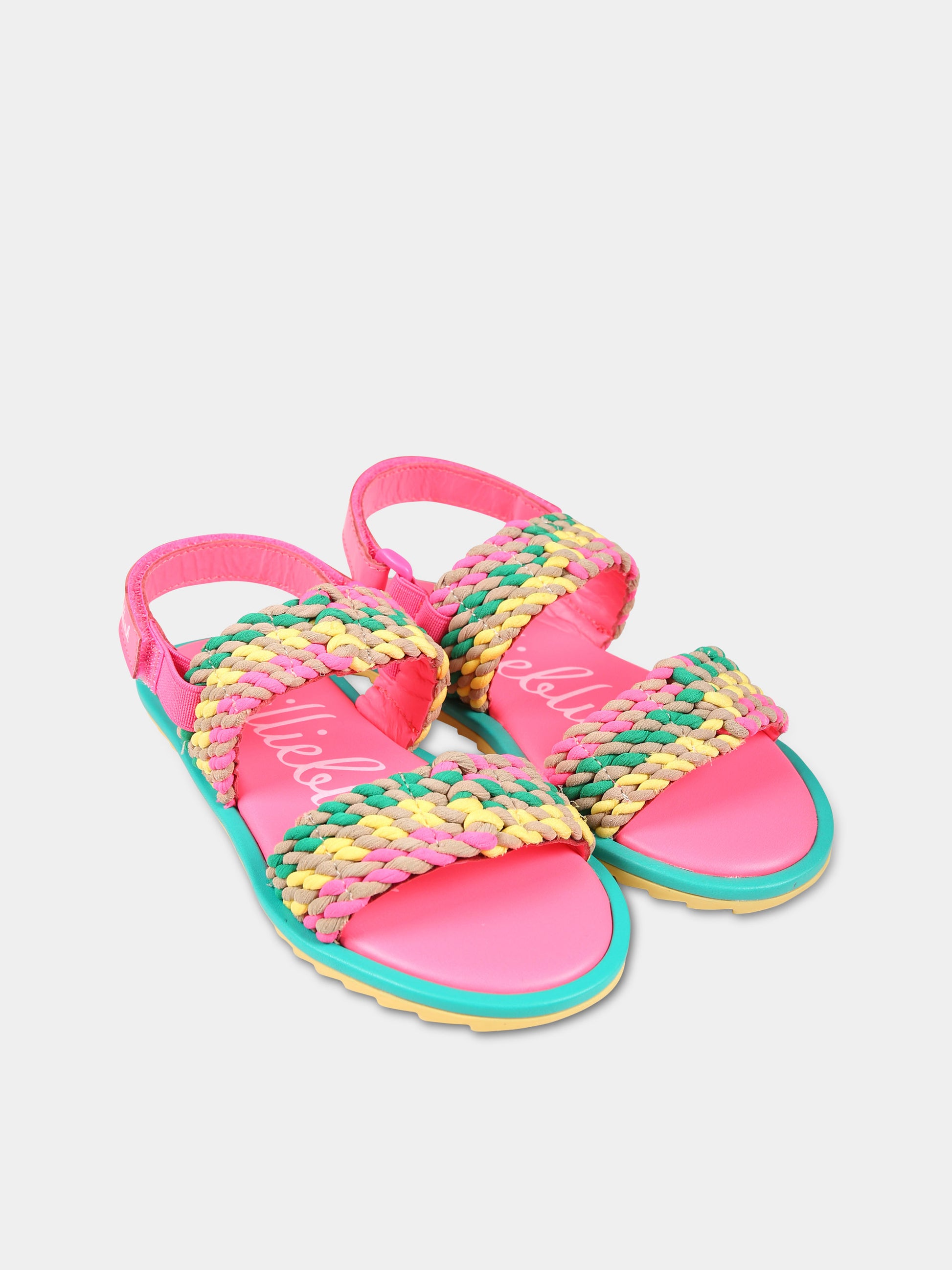 Sandali multicolor per bambina,Billieblush,U20198 Z41