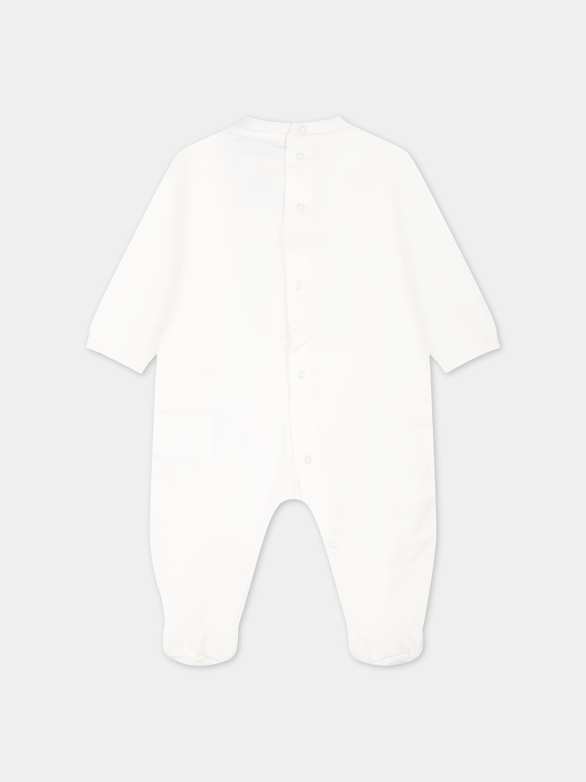 Set avorio per neonati con Teddy Bear,Moschino Kids,MNY03I LCA19 10063