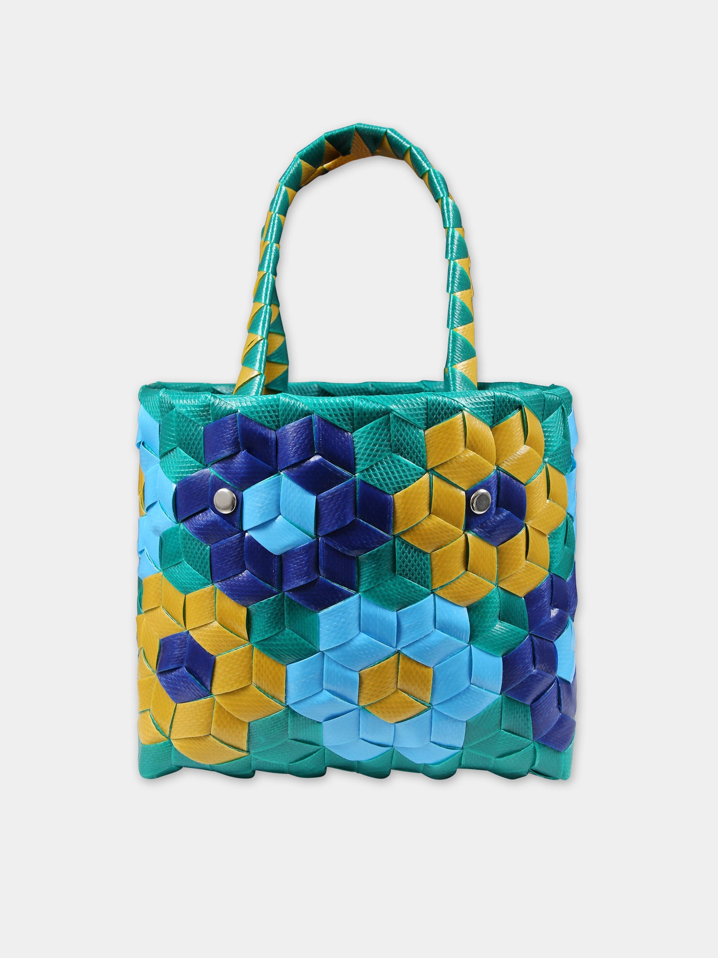 Borsa multicolor per bambina con logo,Marni Kids,M01157 M00IW MW77F 0M535