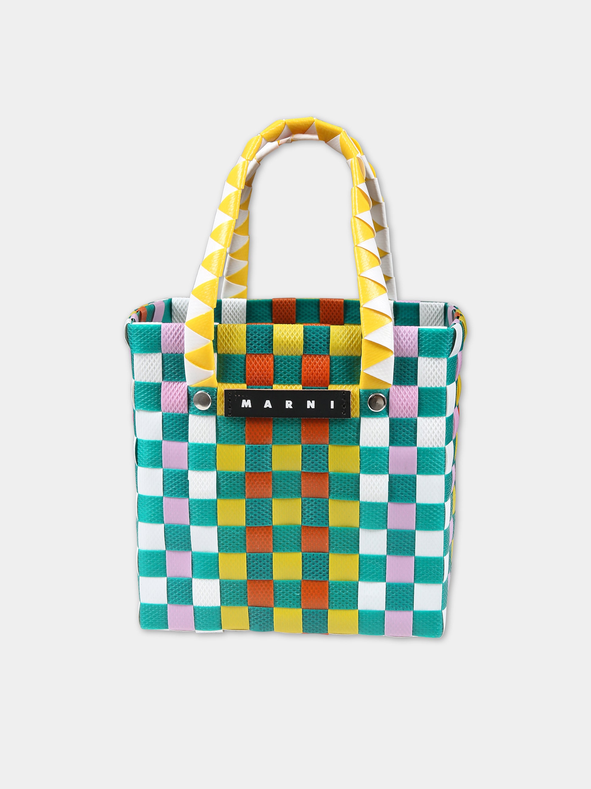 Borsa muticolor per bambina con logo,Marni Kids,M00178 M00IW MW55F 0M215