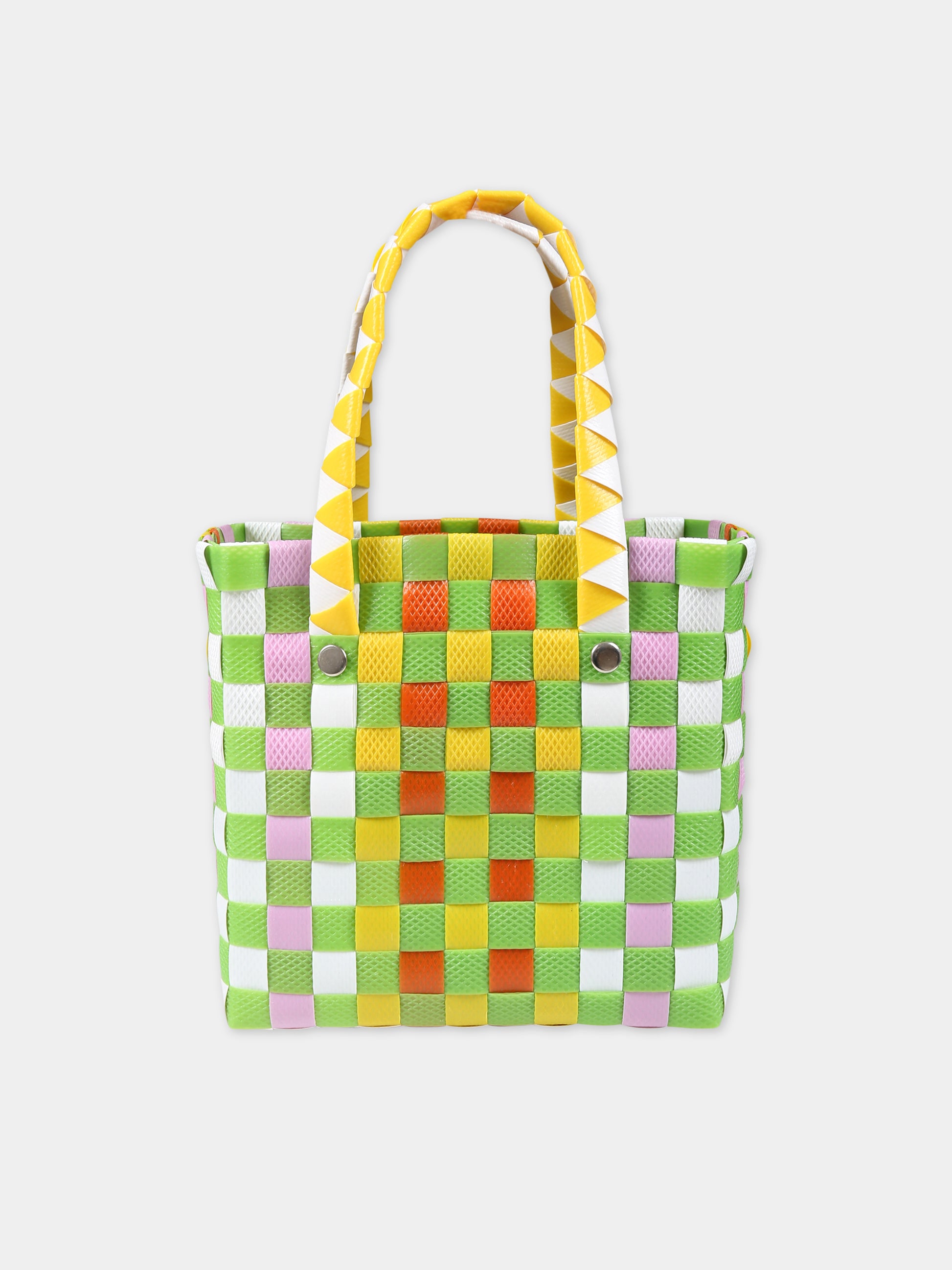 Borsa muticolor per bambina con logo,Marni Kids,M00178 M00IW MW55F 0M536