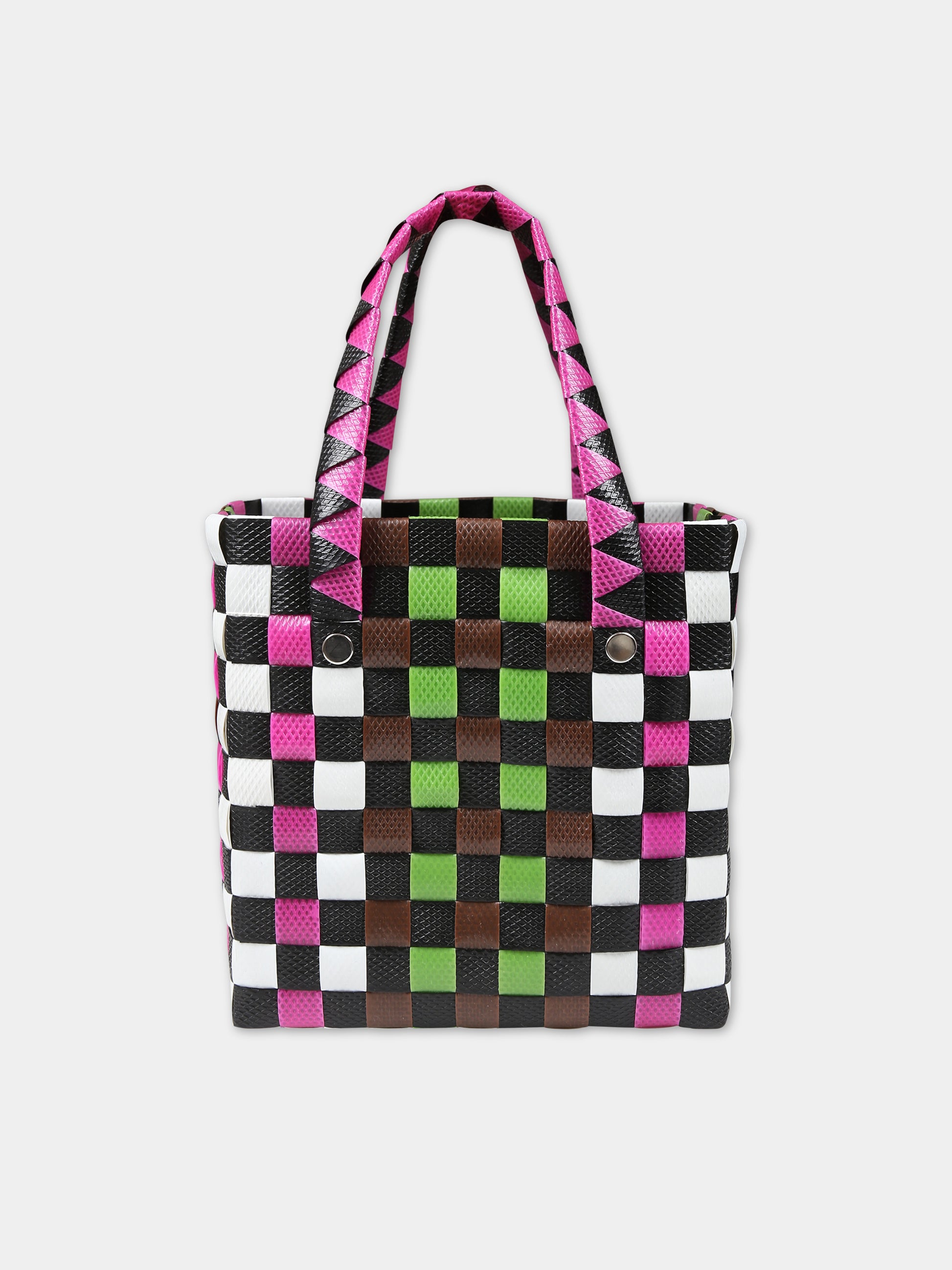 Borsa muticolor per bambina con logo,Marni Kids,M00178 M00IW MW55F 0M340