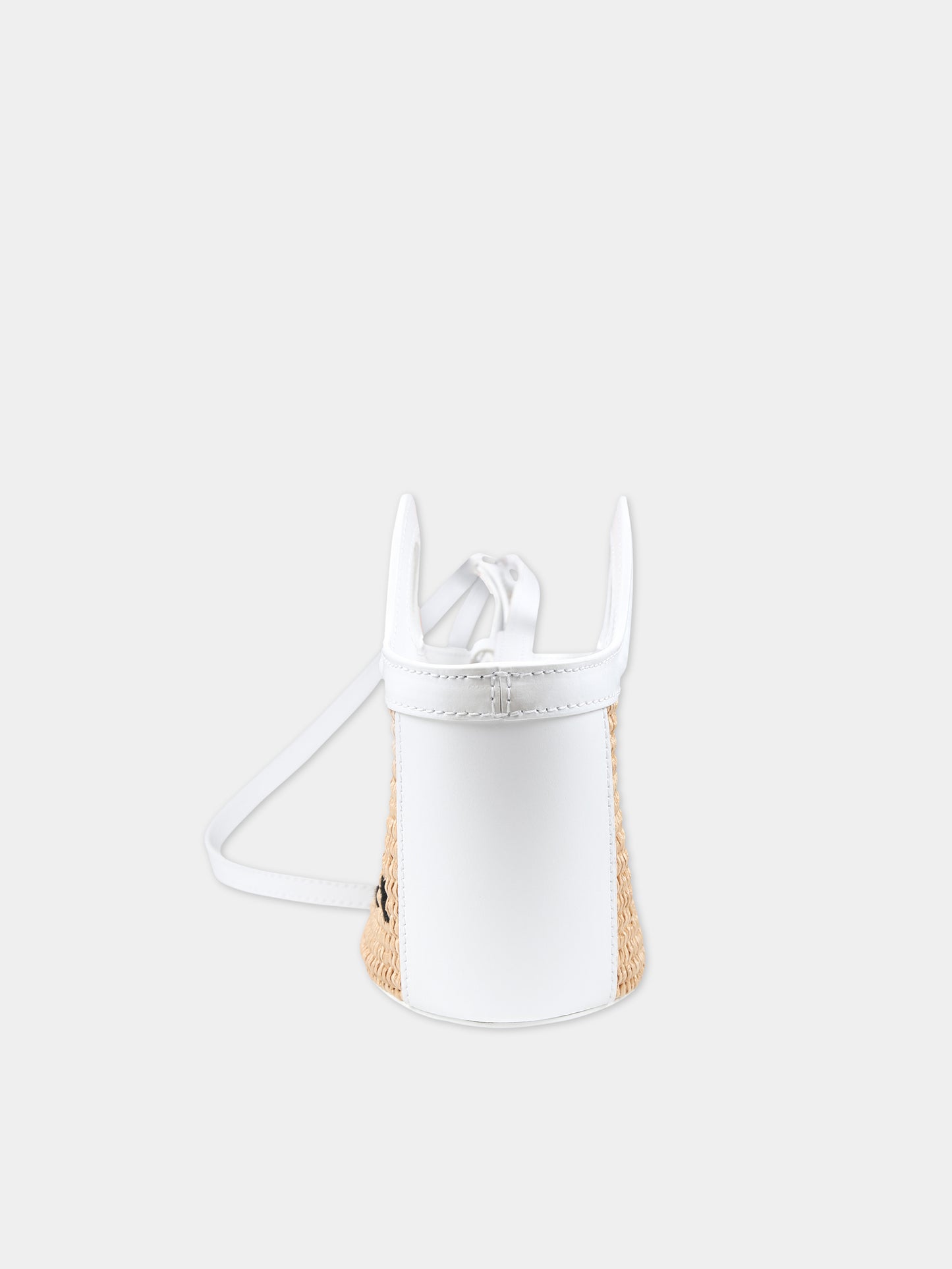 Borsa beige per bambina con logo,Marni Kids,M01161 P3860 Z0T01