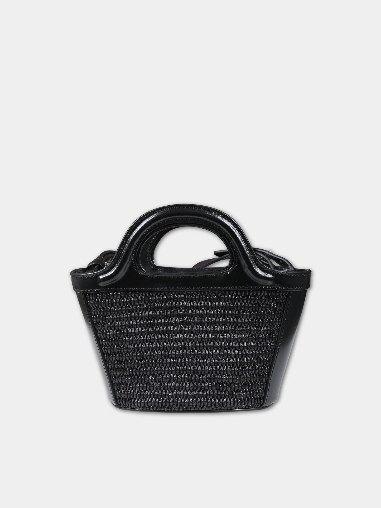 Borsa nera per bambina con logo,Marni Kids,M01161 P3860 00N99