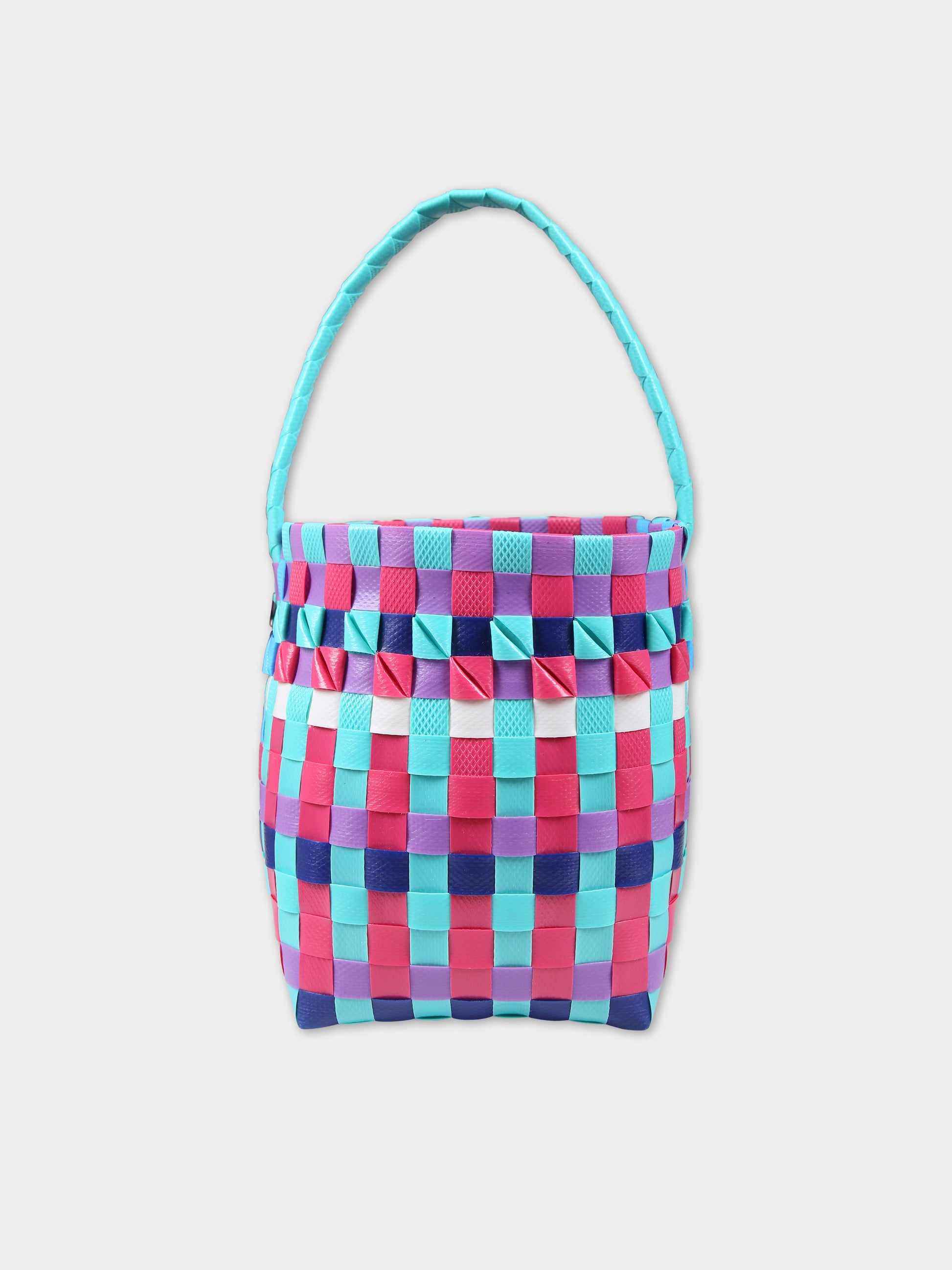 Borsa muticolor per bambina con logo,Marni Kids,M00332 M00IW MW62F 0M847