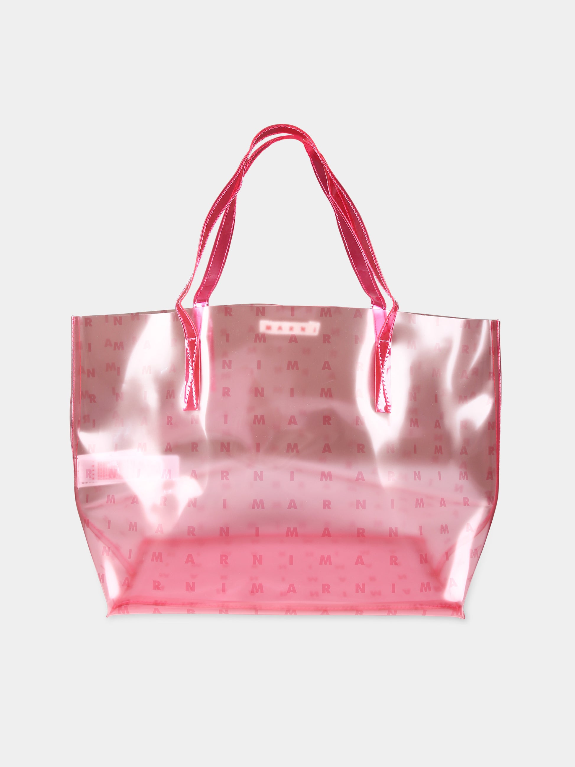 Borsa casual rosa per bambina con logo,Marni Kids,M01160 M00SK MW79F 0M340