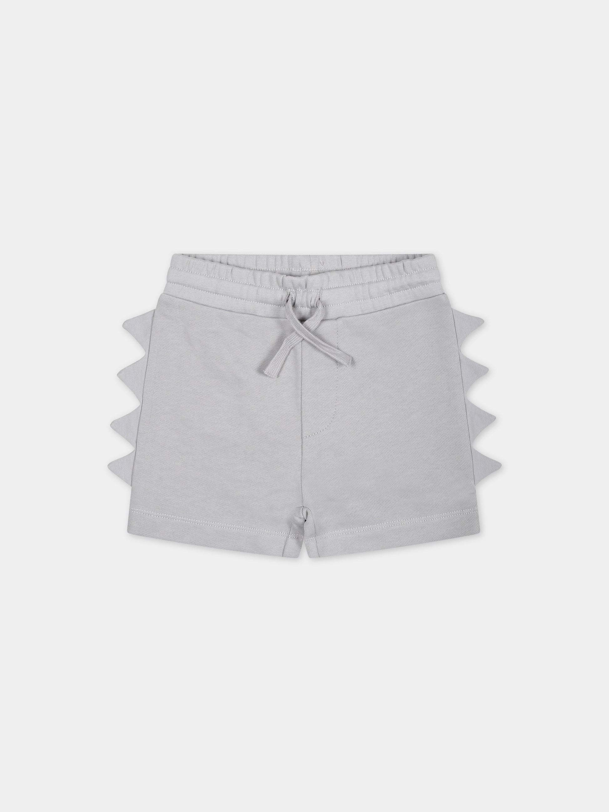 Shorts grigi per neonato,Stella Mccartney Kids,TU6599 Z0499 906