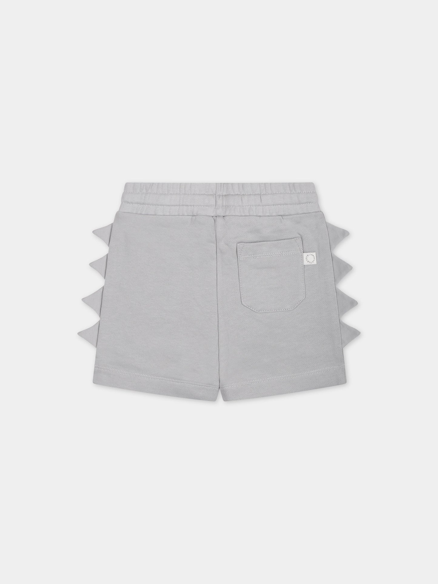 Shorts grigi per neonato,Stella Mccartney Kids,TU6599 Z0499 906
