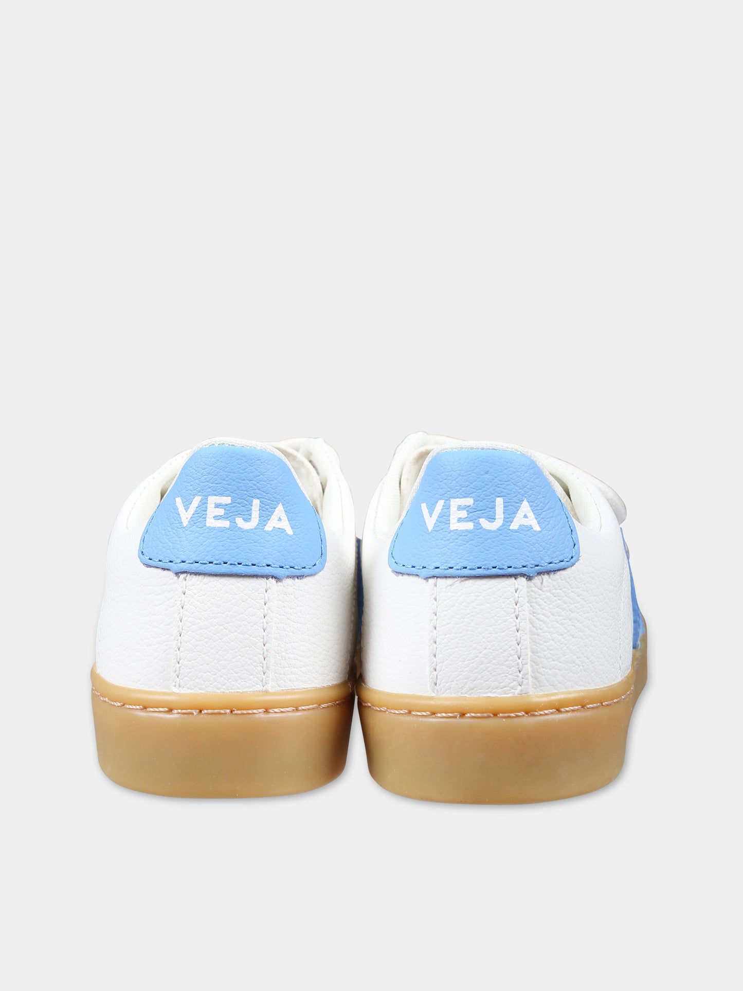 Sneakers bianche per bambini con logo,Veja,SV0503602C