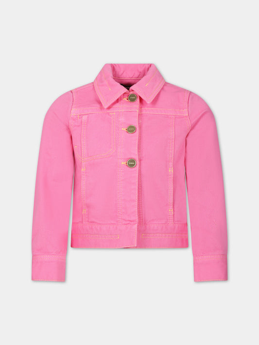 Giubbotto 'La Veste De Nimes' fucsia per bambina,Jacquemus,Q00034 468