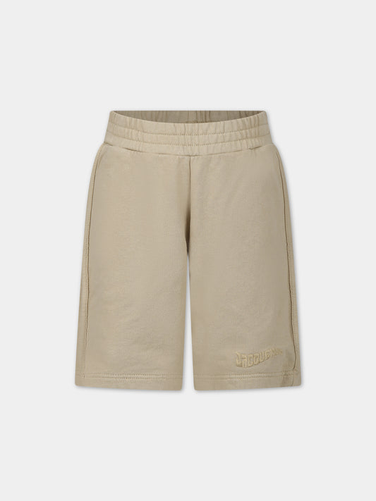 Short 'Le Short Camargue' beige per bambini,Jacquemus,Q00045 277