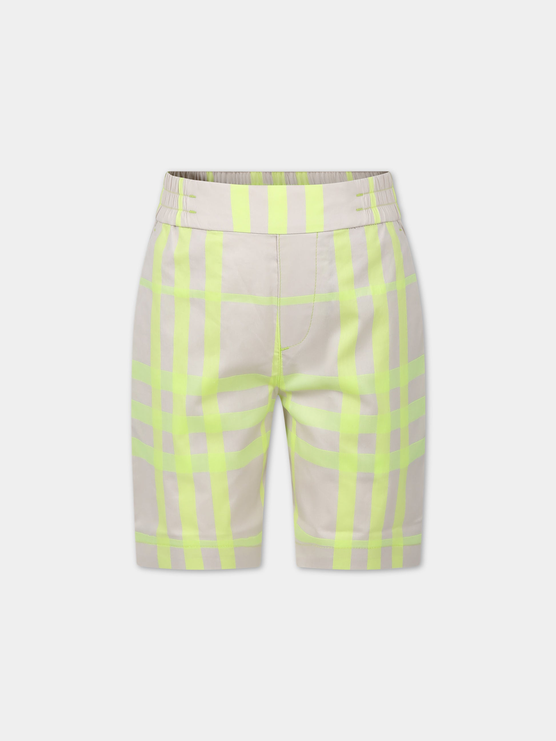 Shorts sportivi avorio,Burberry Kids,8078271 B8263