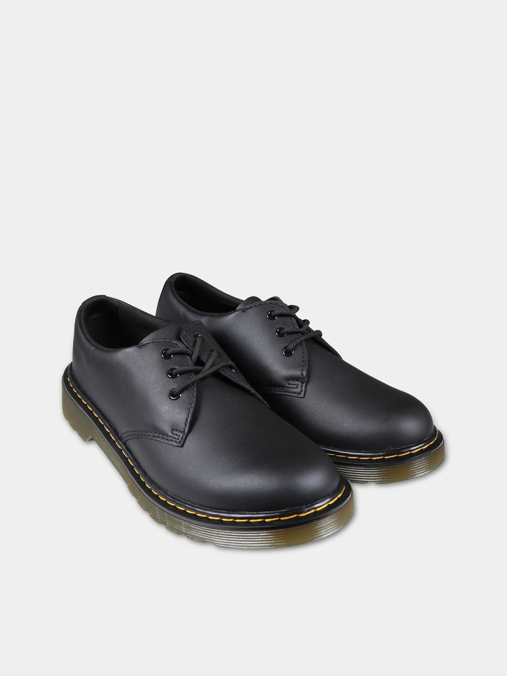 Scarpe nere Softy T per bambini,Dr. Martens,26337001