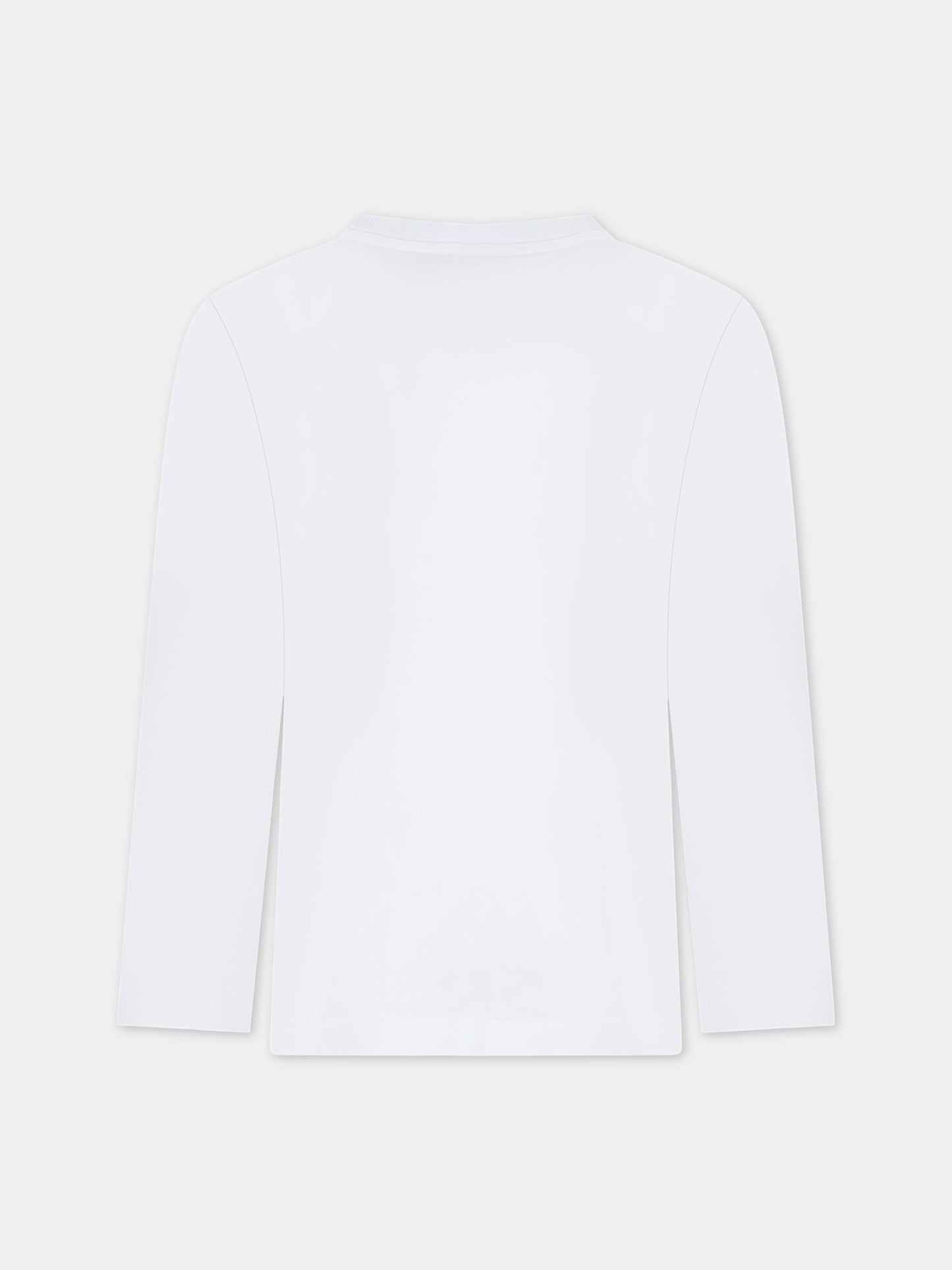 Set bianco per bambini con Teddy Bears e logo,Moschino Kids,HPK024 LAA23 82298