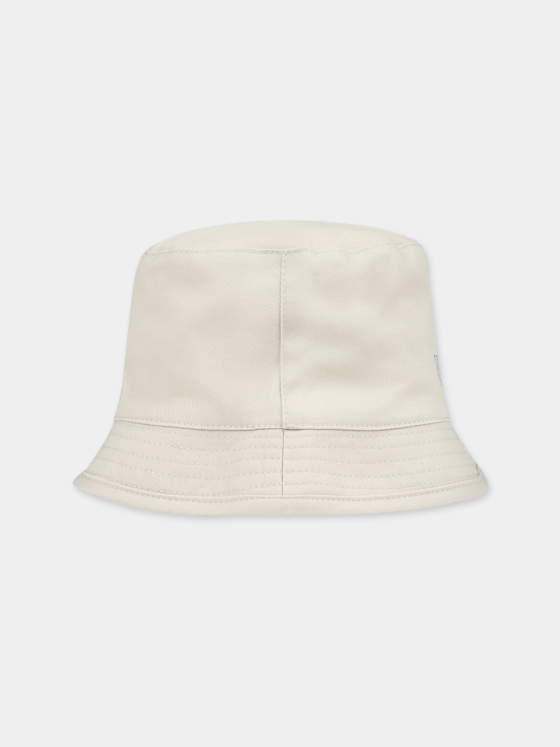 Cloche beige per neonato con Teddy Bear,Moschino Kids,MUX04A LPC04 20310