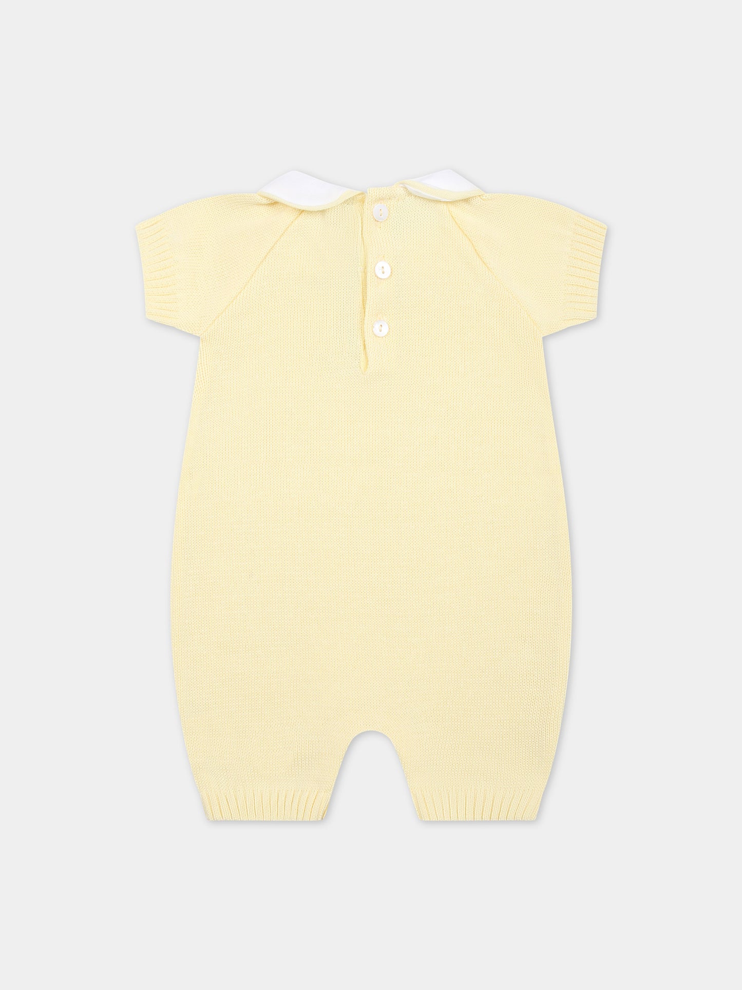 Pagliaccetto giallo per neonati,Little Bear,8116 GIALLO