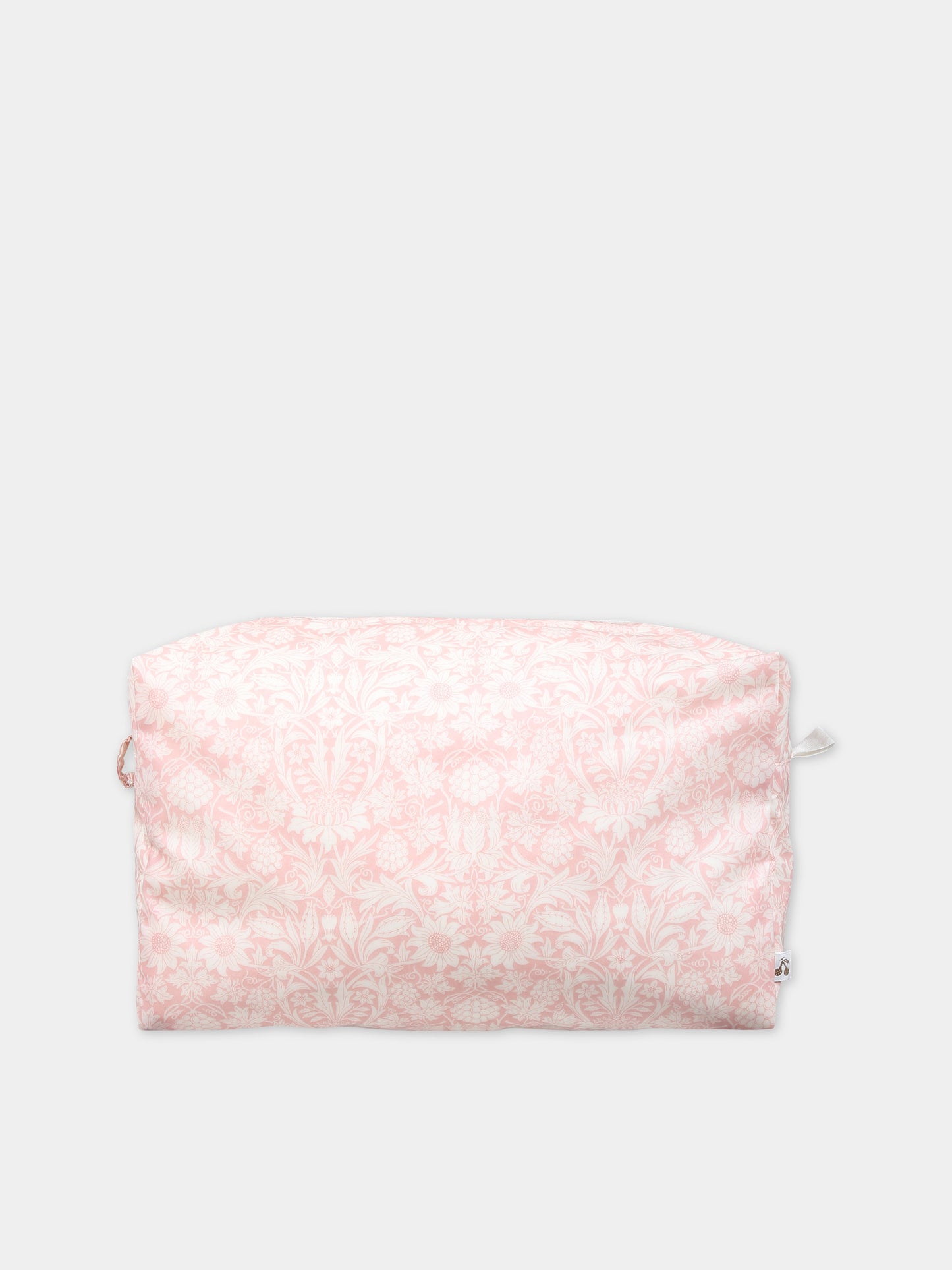 Pochette rosa per neonata con stampa fiori,Bonpoint,S04NACW00003 521B