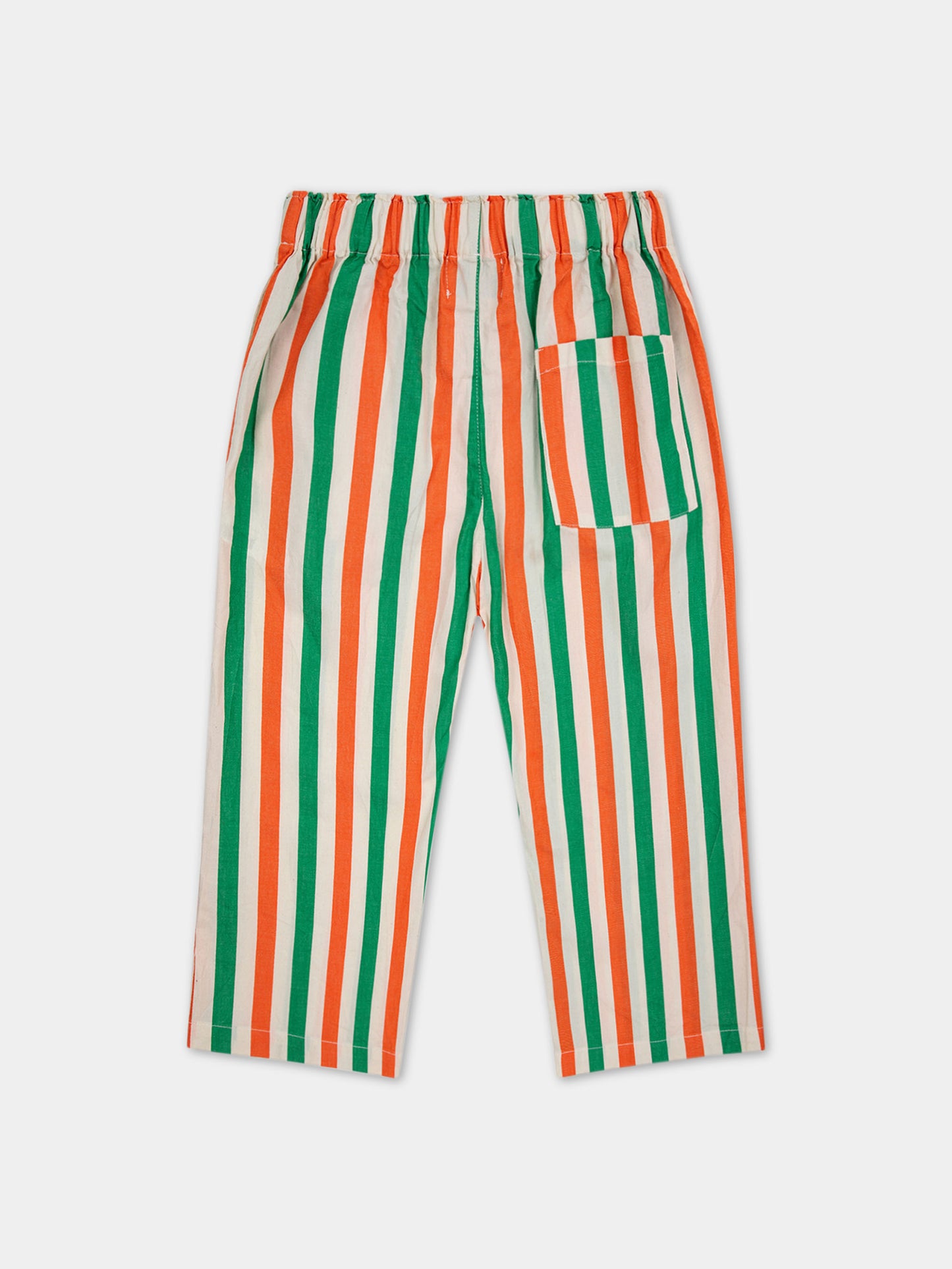 Pantaloni multicolor per bambini con righe multicolor all-over,Bobo Choses,124AC109