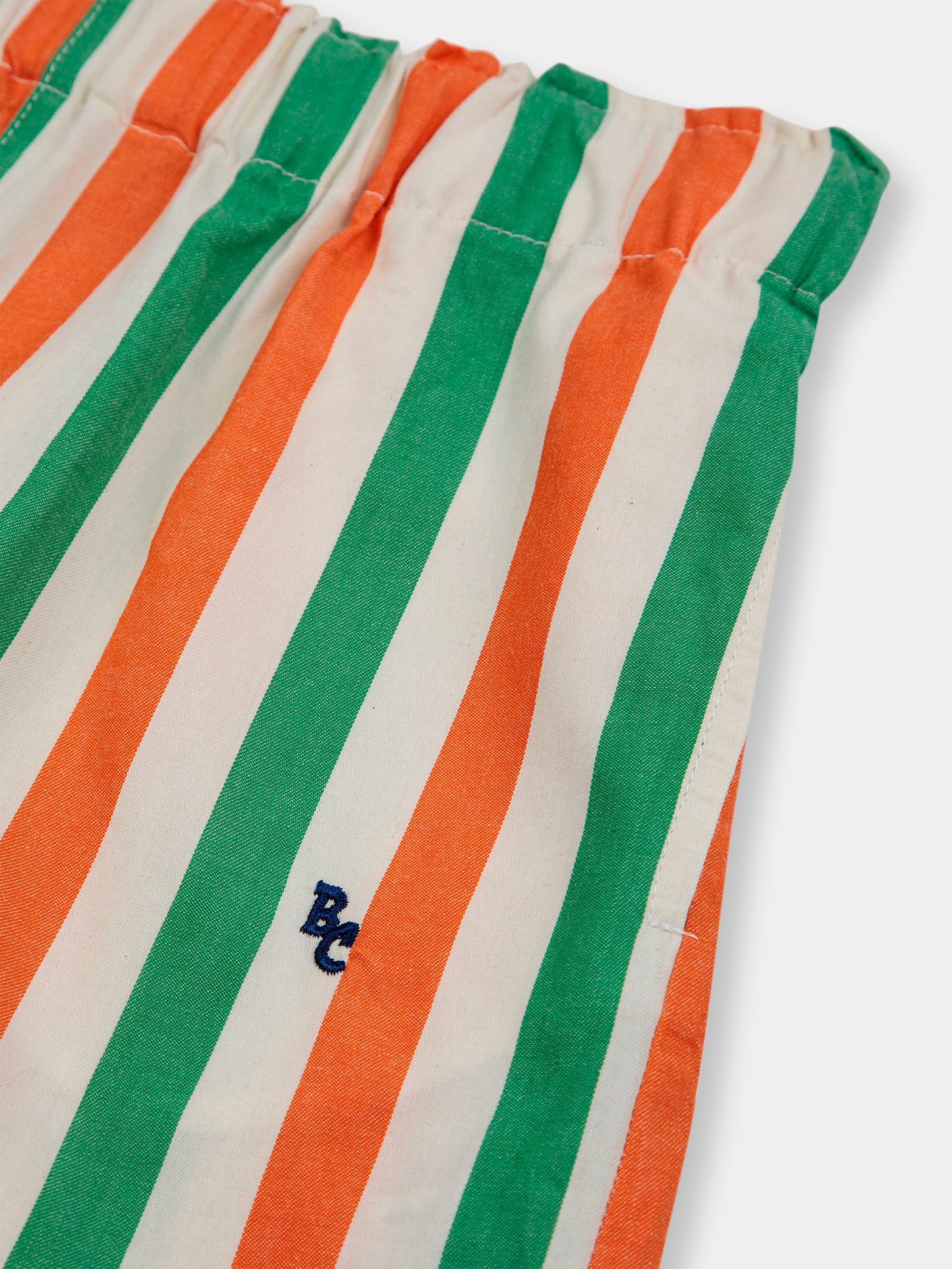 Pantaloni multicolor per bambini con righe multicolor all-over,Bobo Choses,124AC109