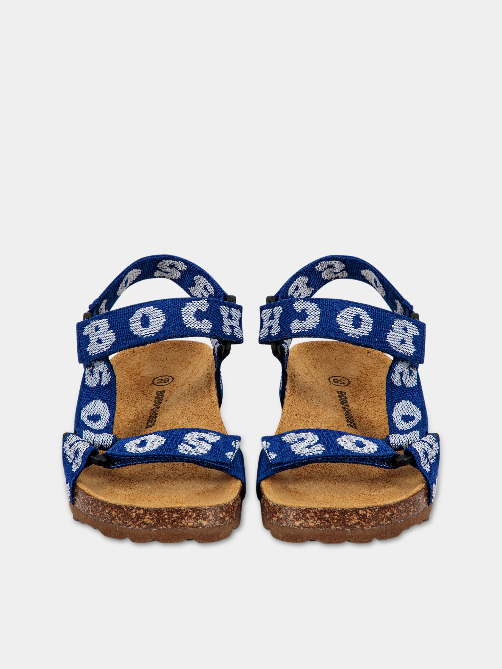 Sandali blu per bambini con logo,Bobo Choses,124AI017
