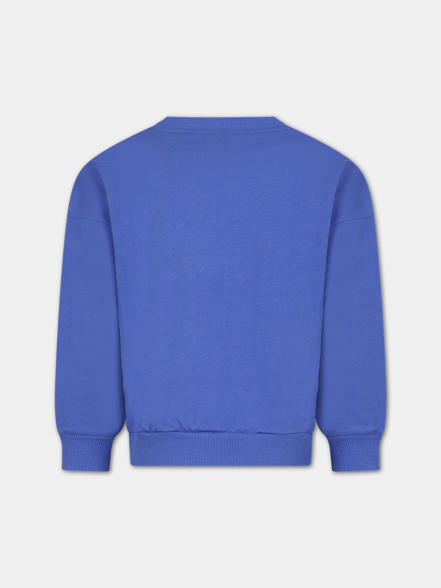 Felpa azzurra per bambini con scoiattolo,Mini Rodini,2422015460