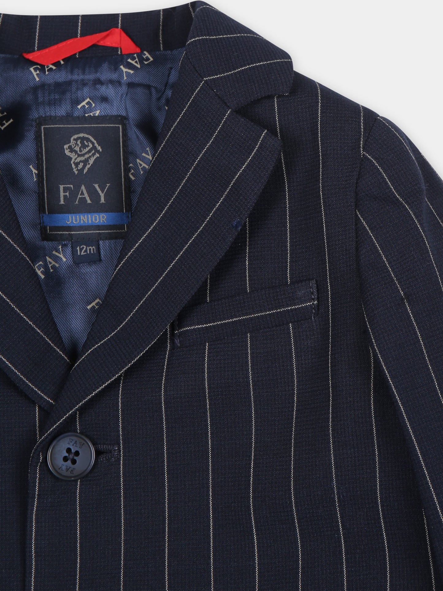 Giacca blu per neonato,Fay Kids,FU2504 I0205 621BG