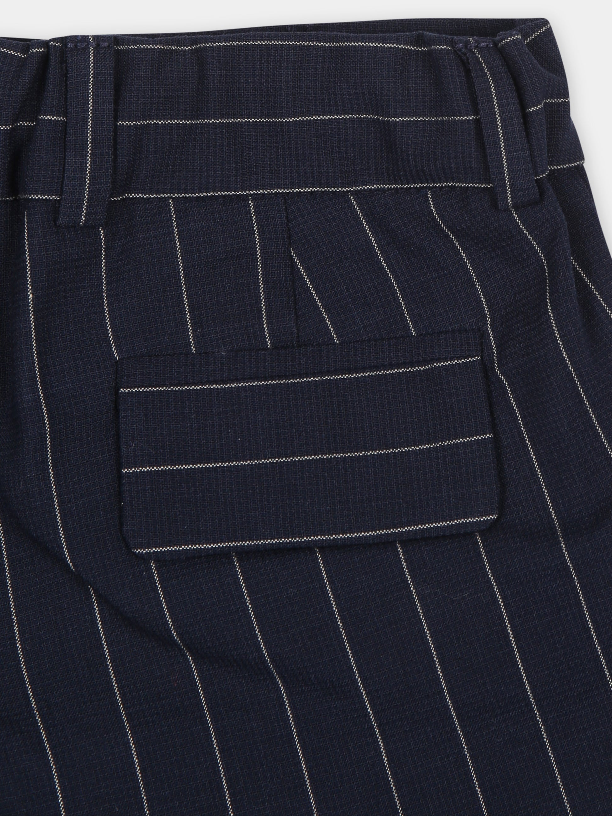 Shorts blu per neonato,Fay Kids,FU6509 I0205 621BG