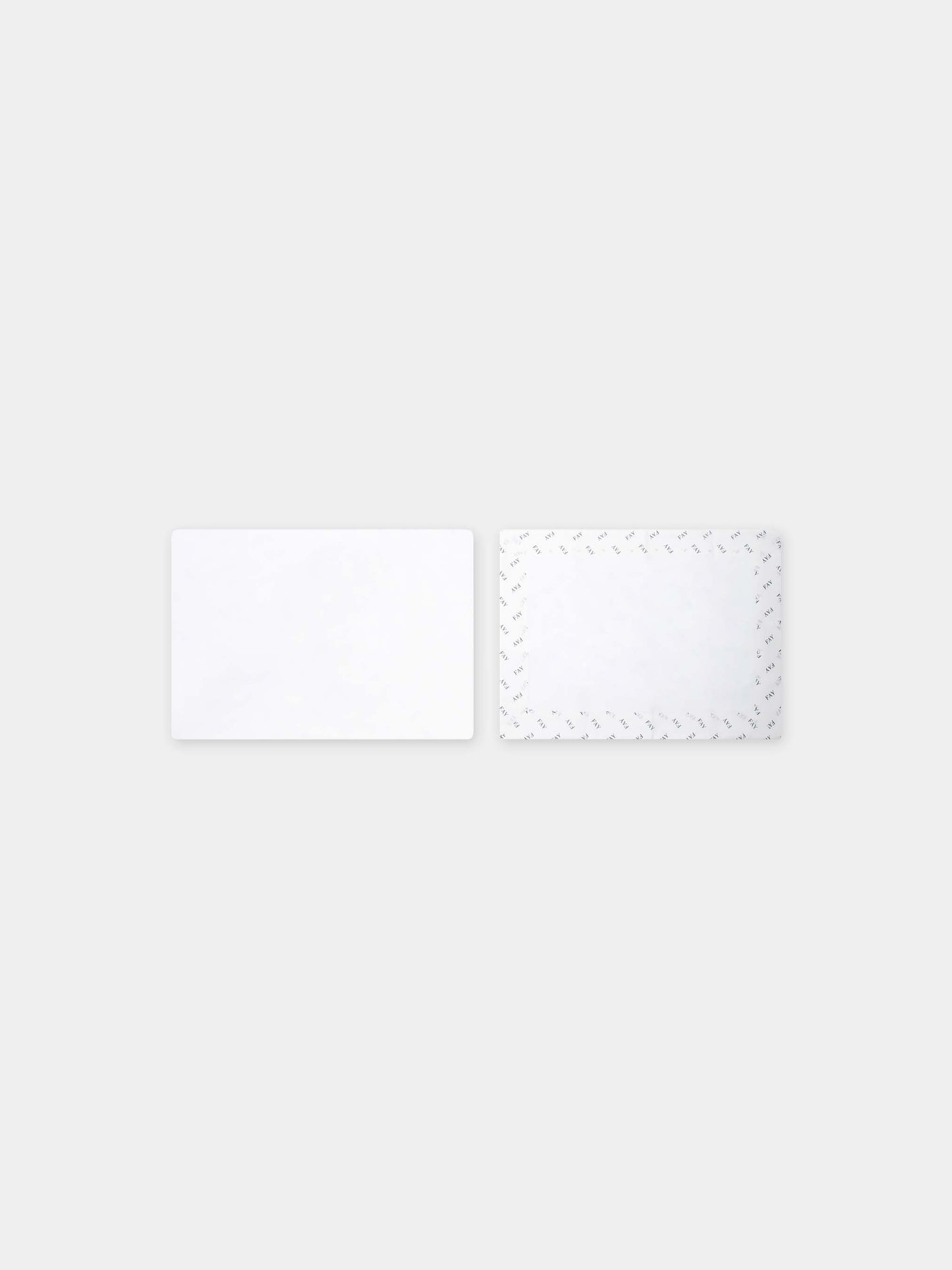 Set lenzuola bianco per neonato con logo,Fay Kids,FU0510 P0013 100BL