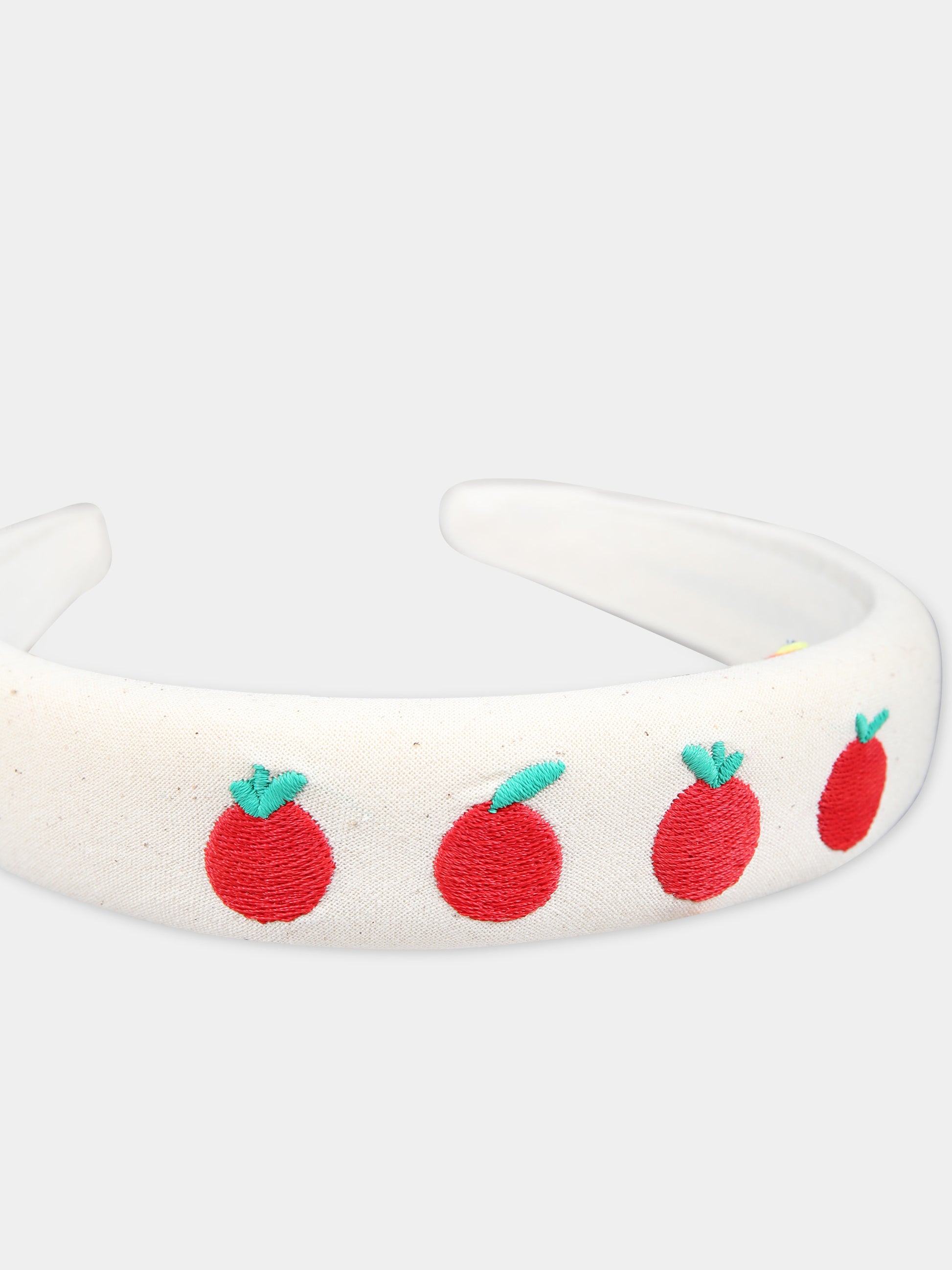 Cerchietto avorio per bambina con pomodori,Bobo Choses,124AI031
