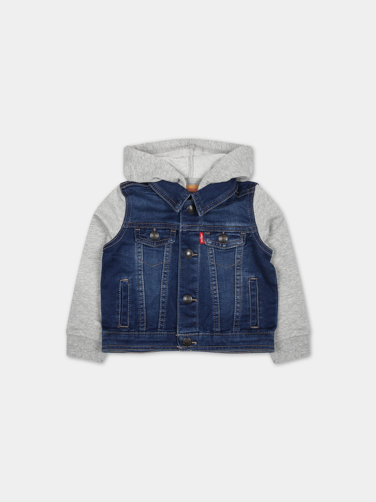 Giubbotto di jeans per neonato,Levi's Kids,24SMLK6E8564 D1M