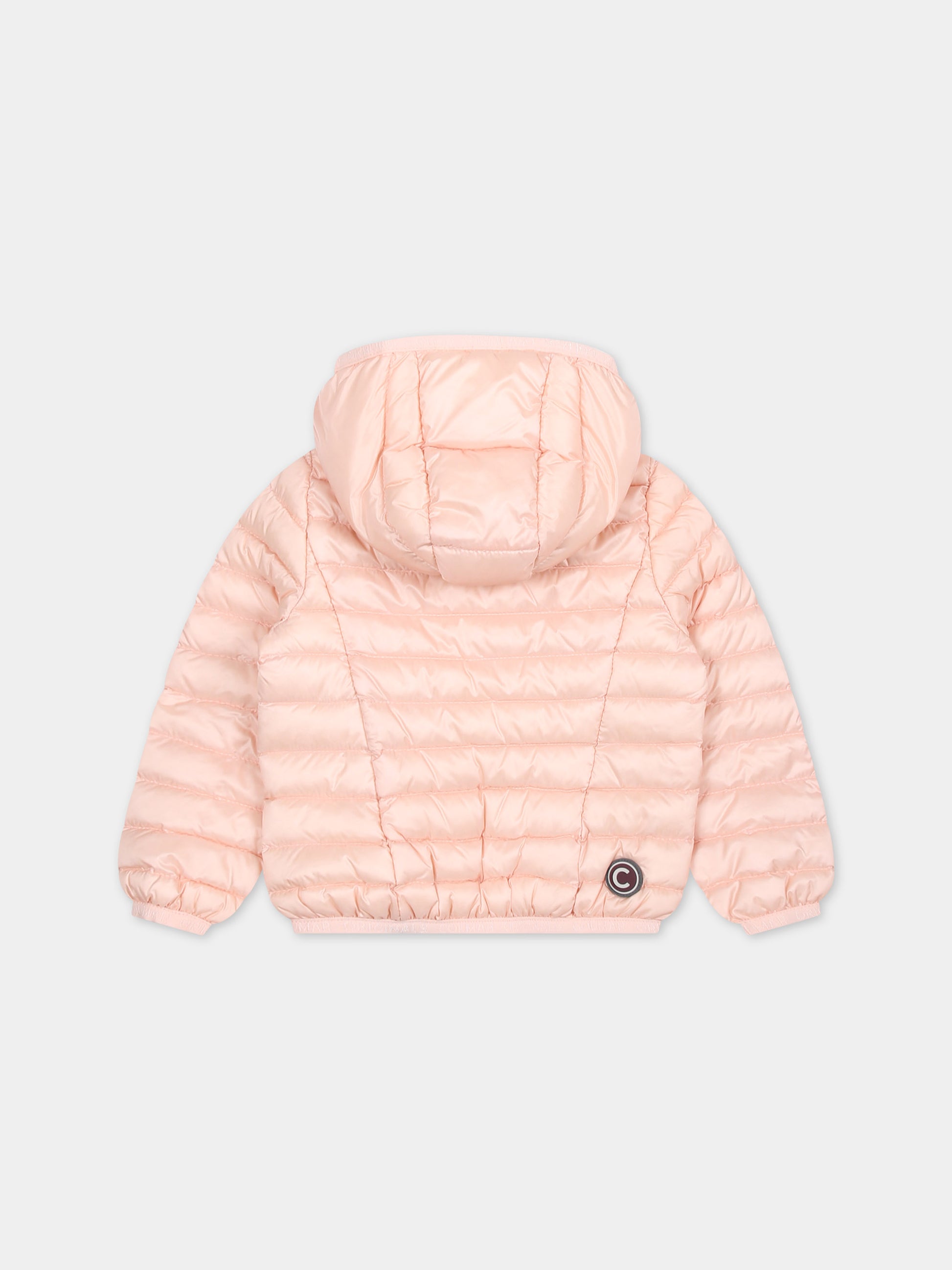 Piumino rosa per neonata con logo,Colmar Originals Kids,3490N 9VX 652