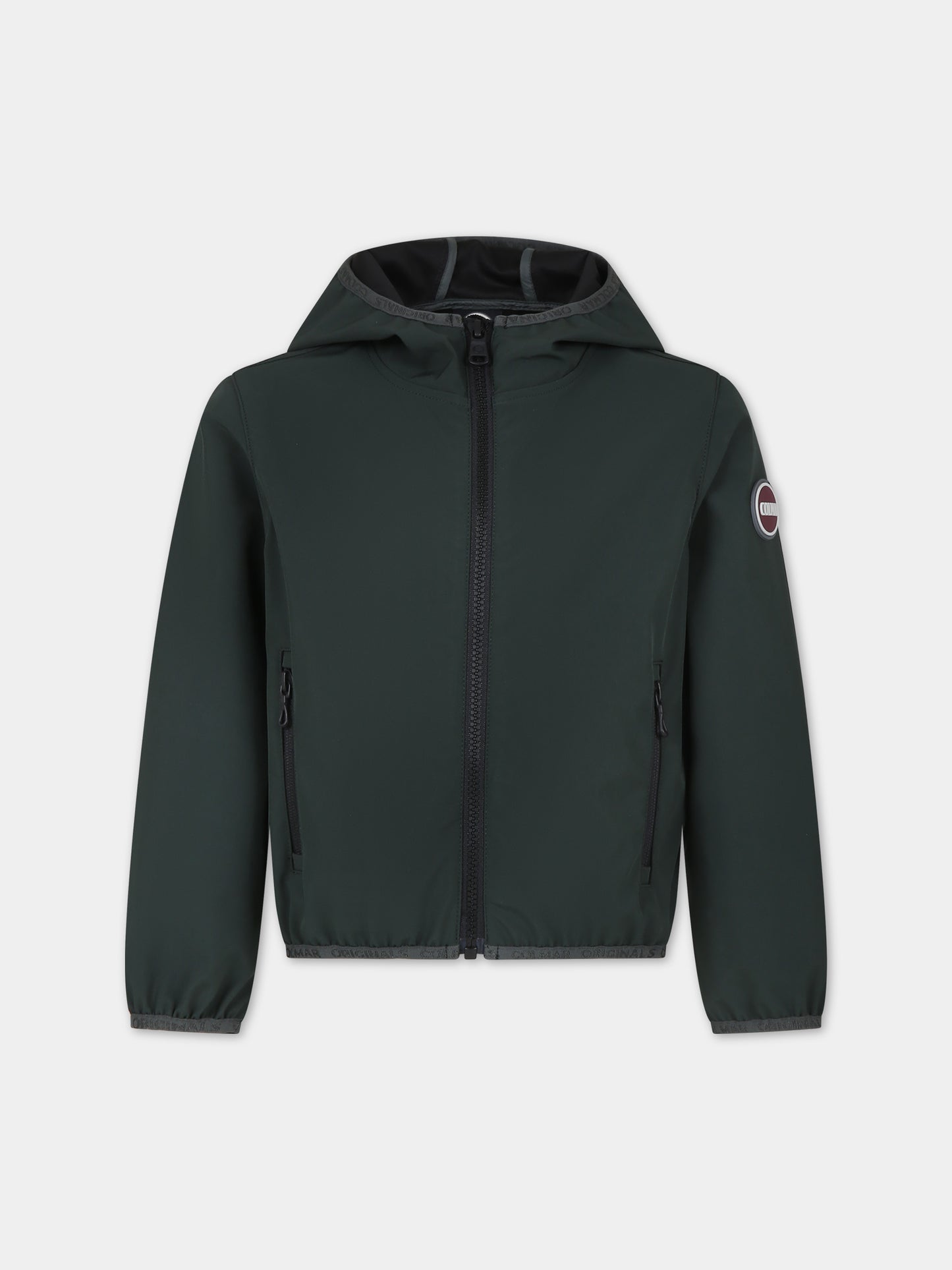 Giacca a vento verde per bambino con logo,Colmar Originals Kids,3966A 6WV 382