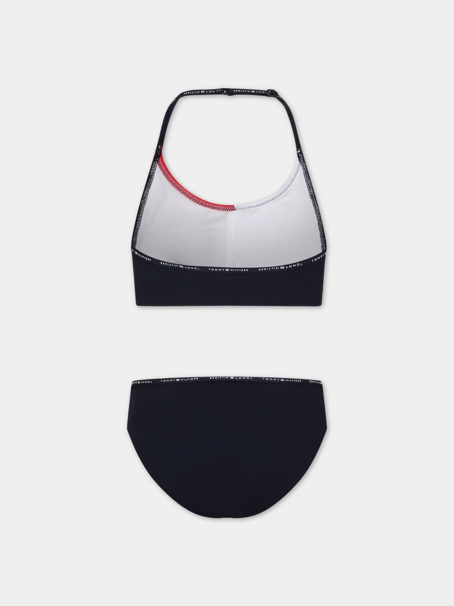 Bikini multicolor per bambina,Tommy Hilfiger Junior,24SMTAUG0UG00718T DW5