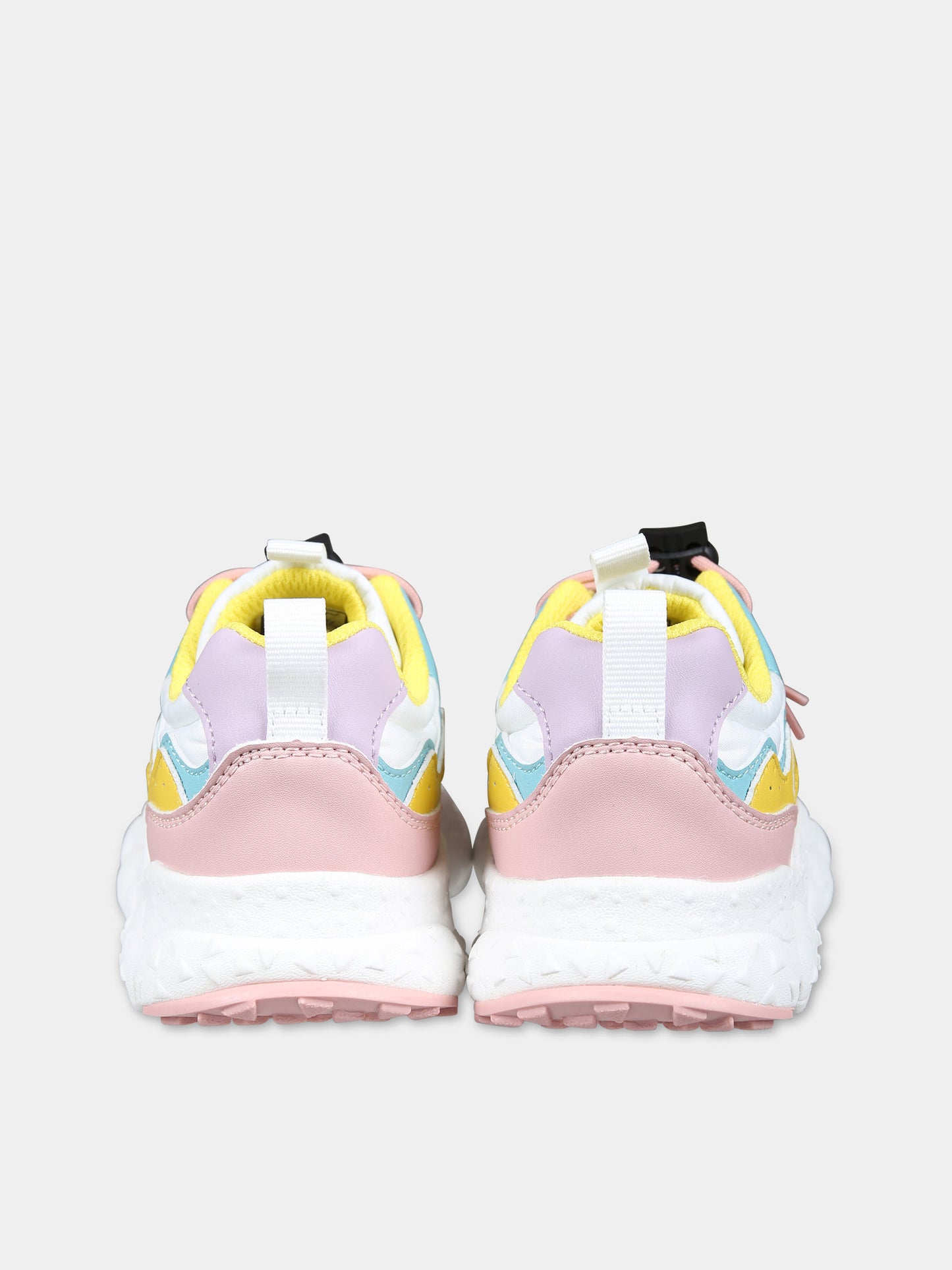 Sneakers Yamano rosa per bambina con logo,Flower Mountain,1M18 001 2015497 21