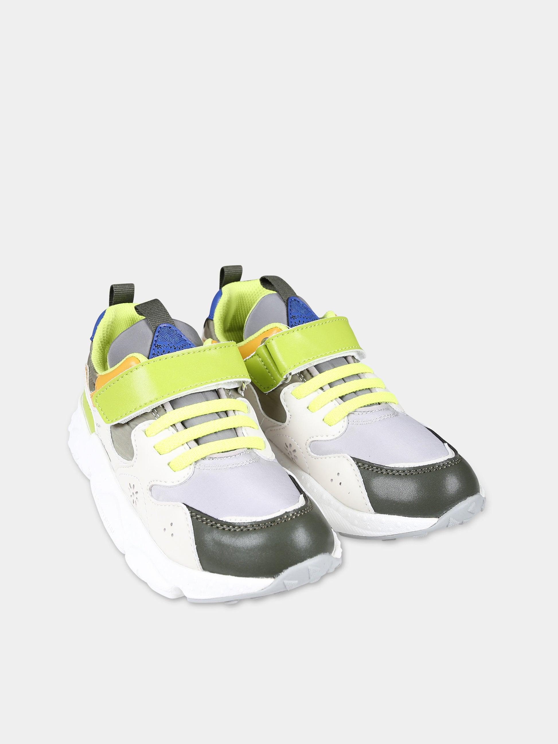 Sneaker basse multicolor Yamano per bambino,Flower Mountain,1F91 001 2016907 21