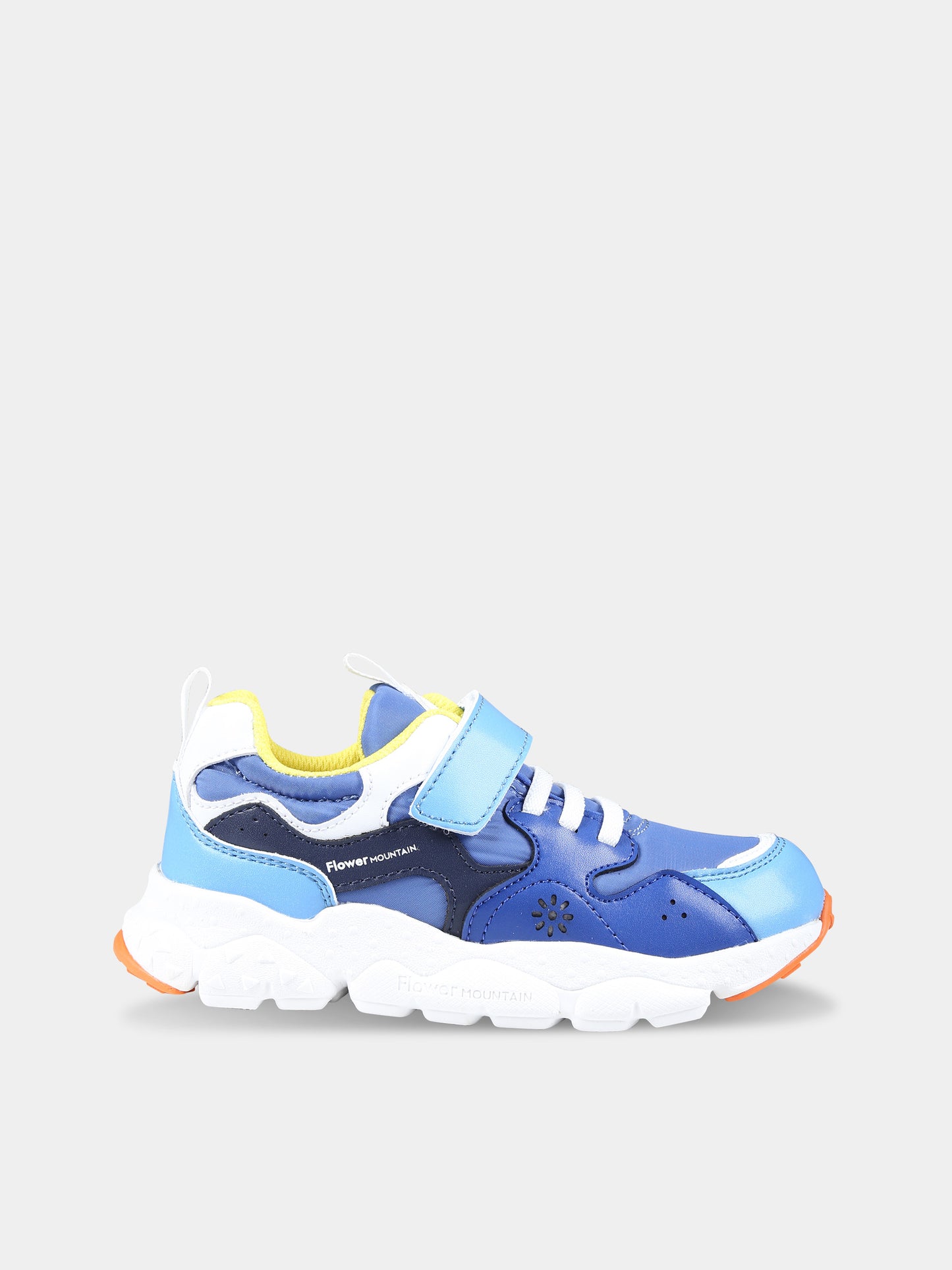 Sneaker basse azzurre Yamano per bambino,Flower Mountain,1C34 001 2016907 21