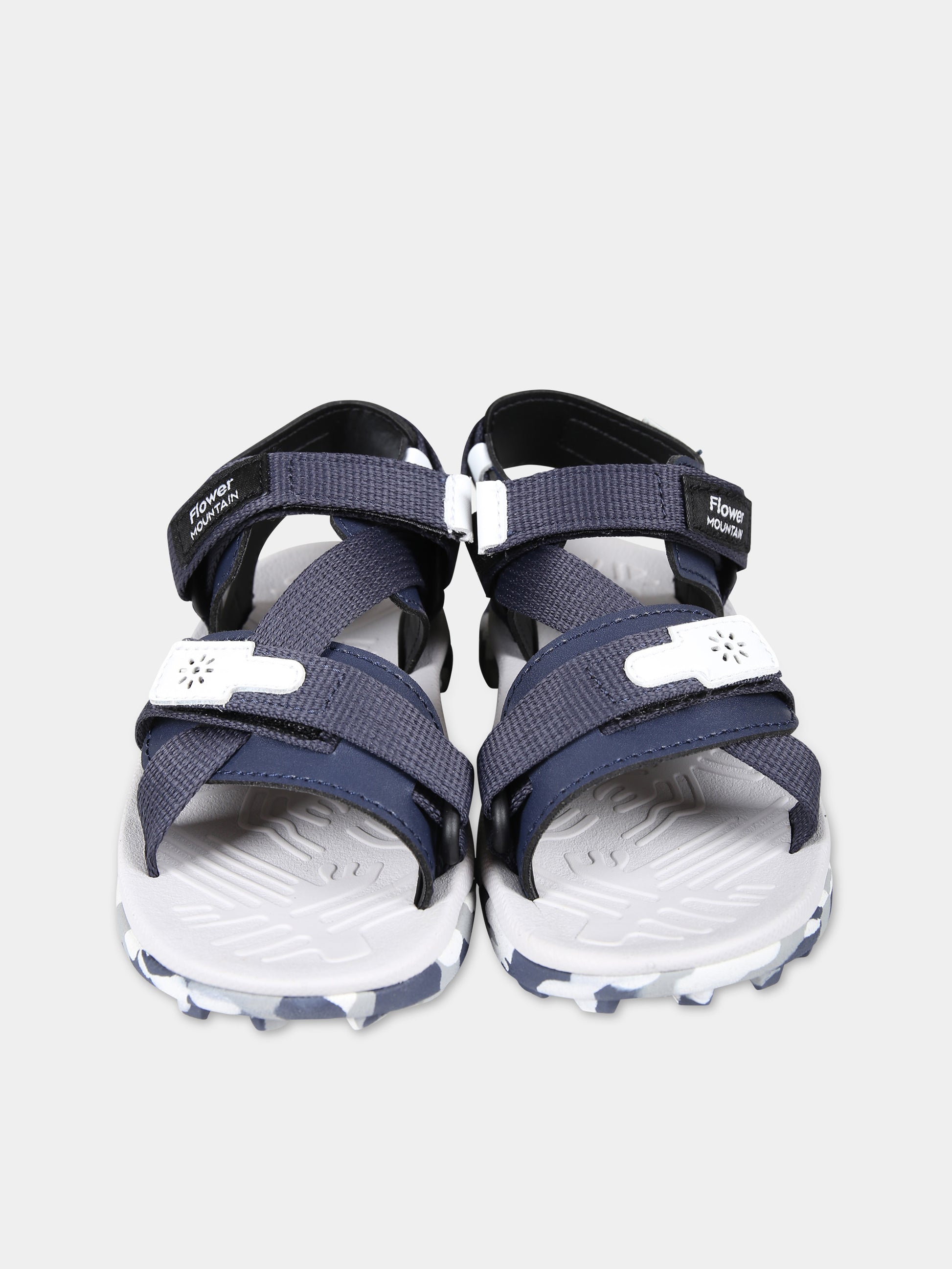 Sandali Nazca neri per neonato,Flower Mountain,1C49 001 0502865 07