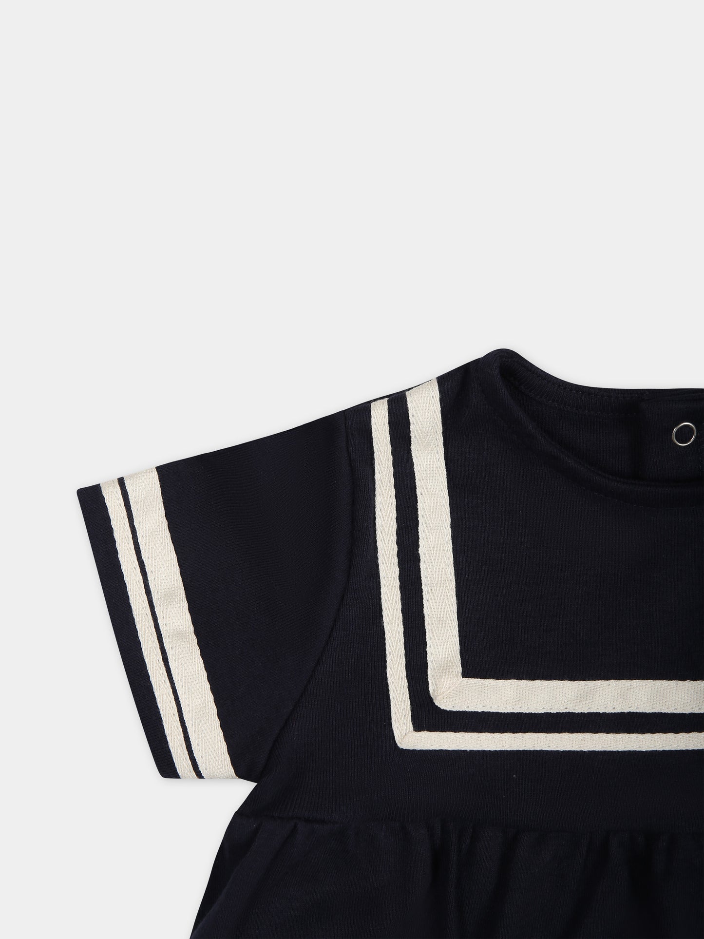 Vestito blu per neonata,Petit Bateau,A0A1R 01 SMOKING