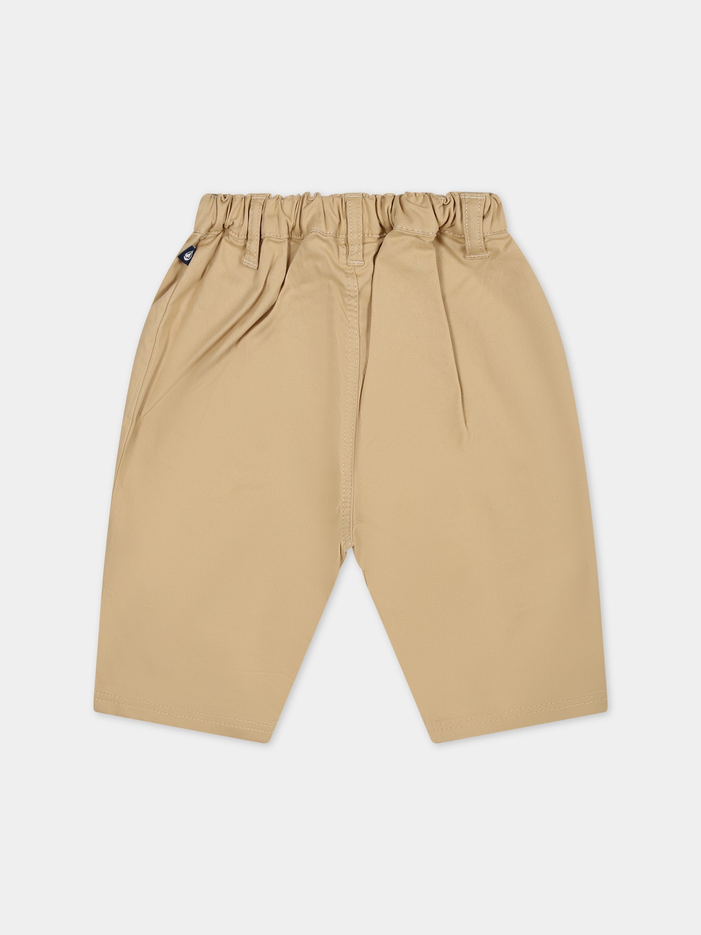 Pantaloni beige per neonato,Petit Bateau,A09LW 02 FACILE