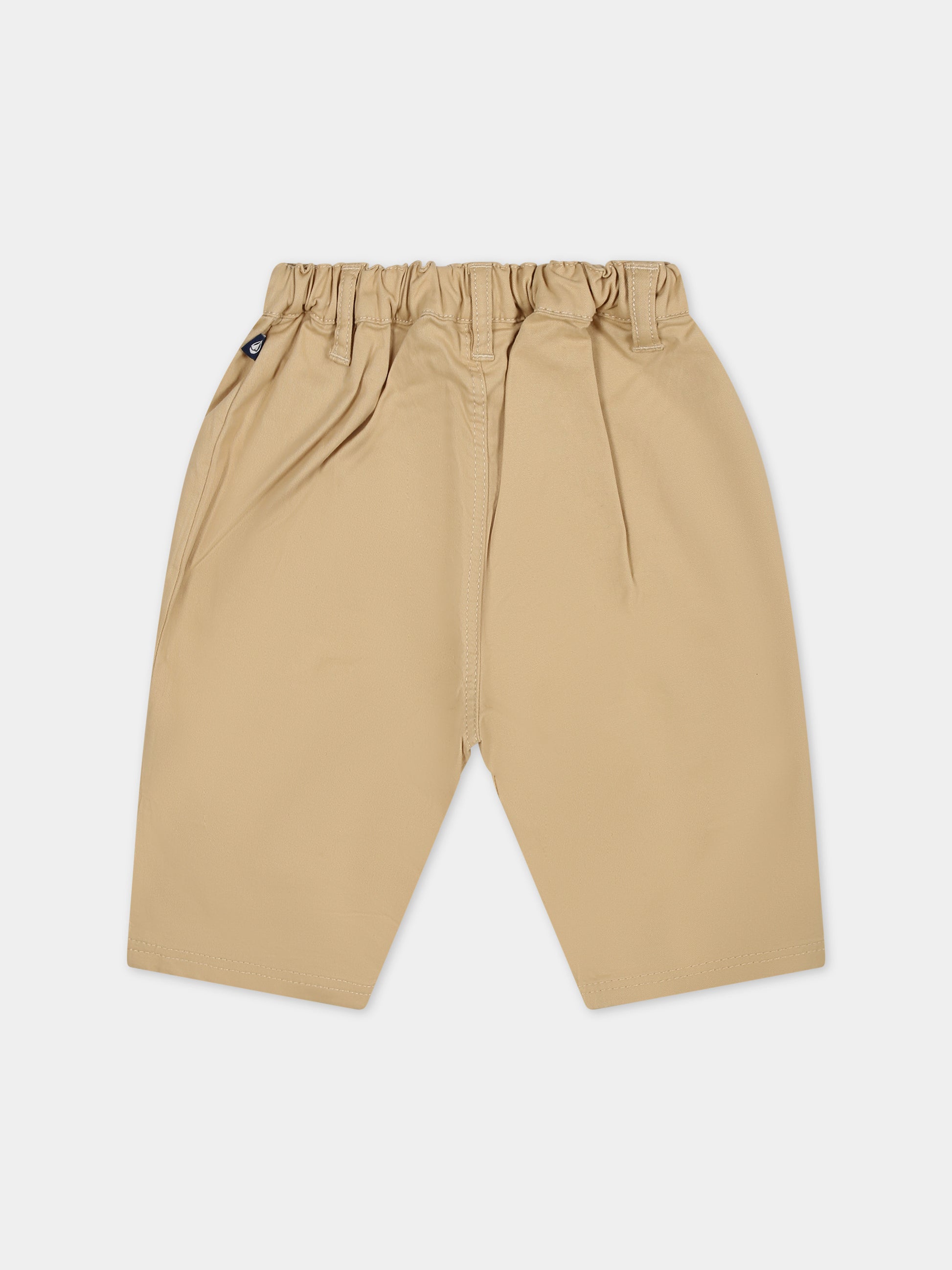 Pantaloni beige per neonato,Petit Bateau,A09LW 02 FACILE