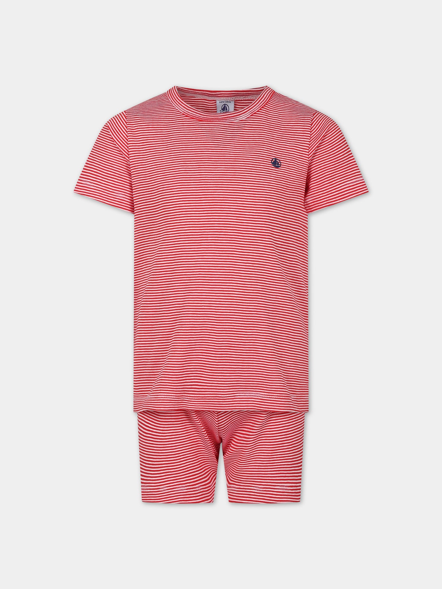 Set di pigiami multicolor con logo,Petit Bateau,A0ABC 00 VARIANTE 1