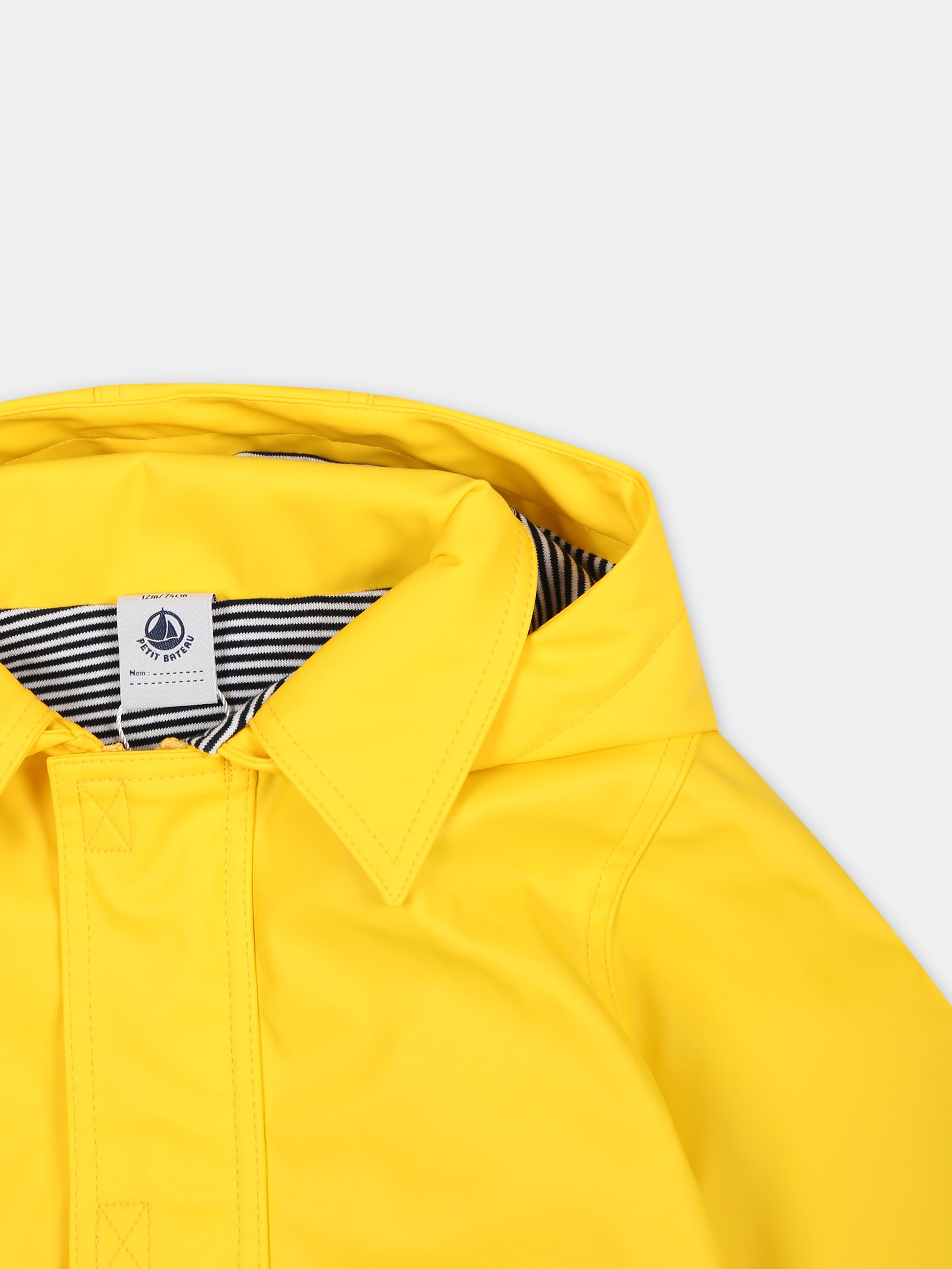 Impermeabile giallo per neonato,Petit Bateau,A08FB 01 JAUNE