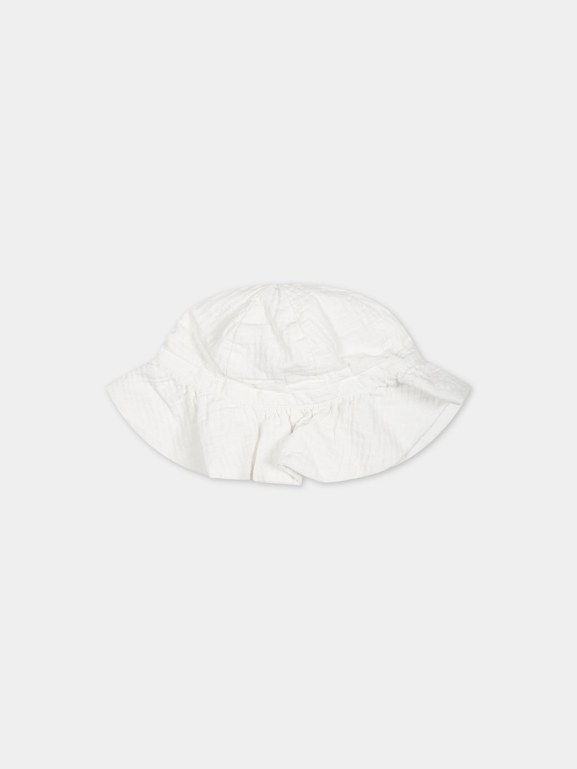 Cloche bianca per neonata,Petit Bateau,A09I3 01 MARSHMALLOW