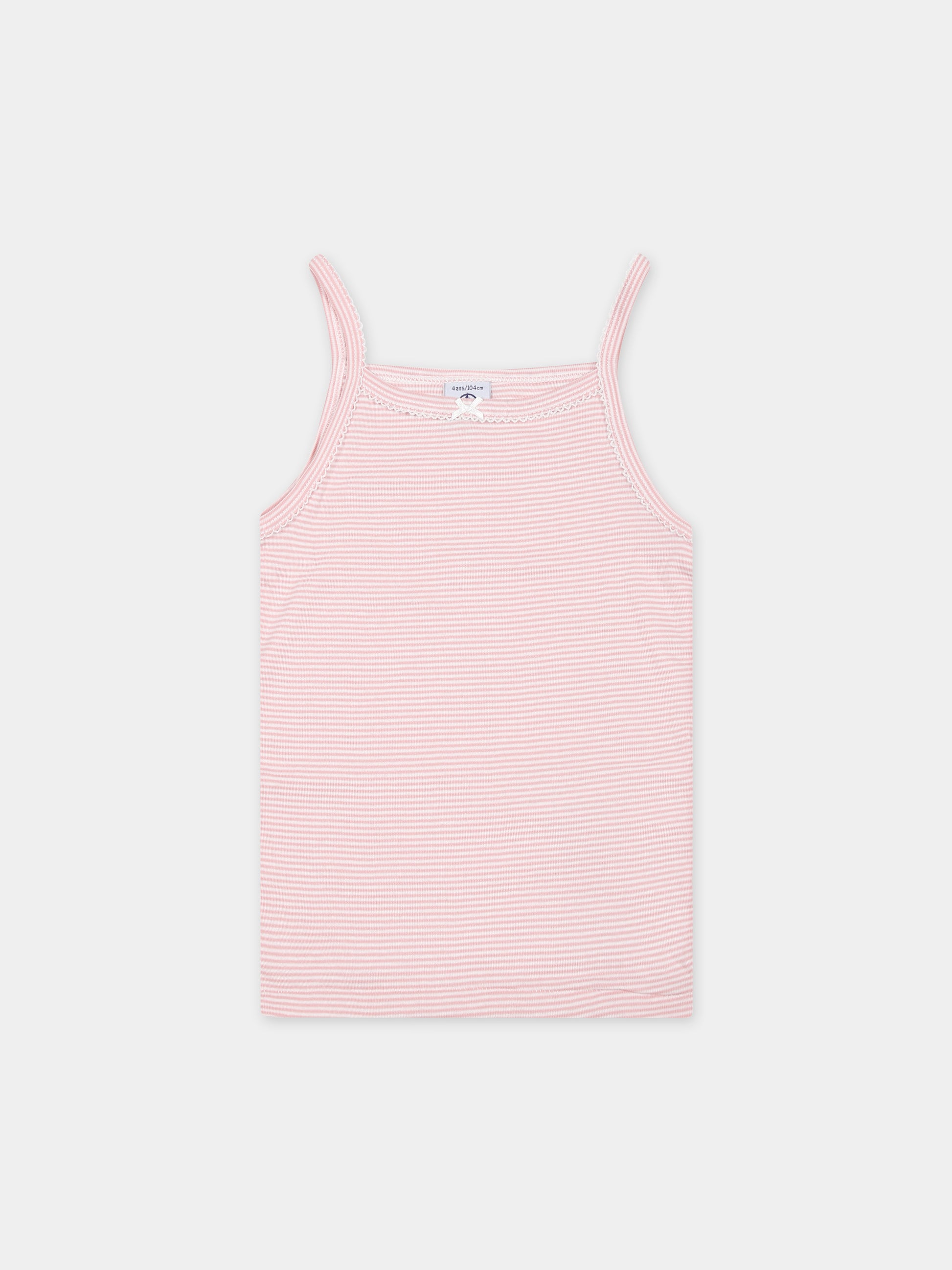 Set multicolor per bambina con stampa e righe,Petit Bateau,A0A4B 00 VARIANTE 1